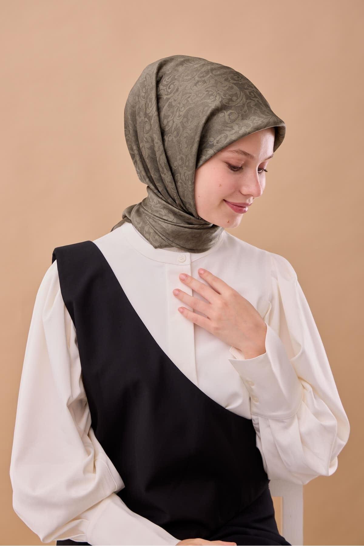 Silk Home-Shiny Scarf 75012-14 3