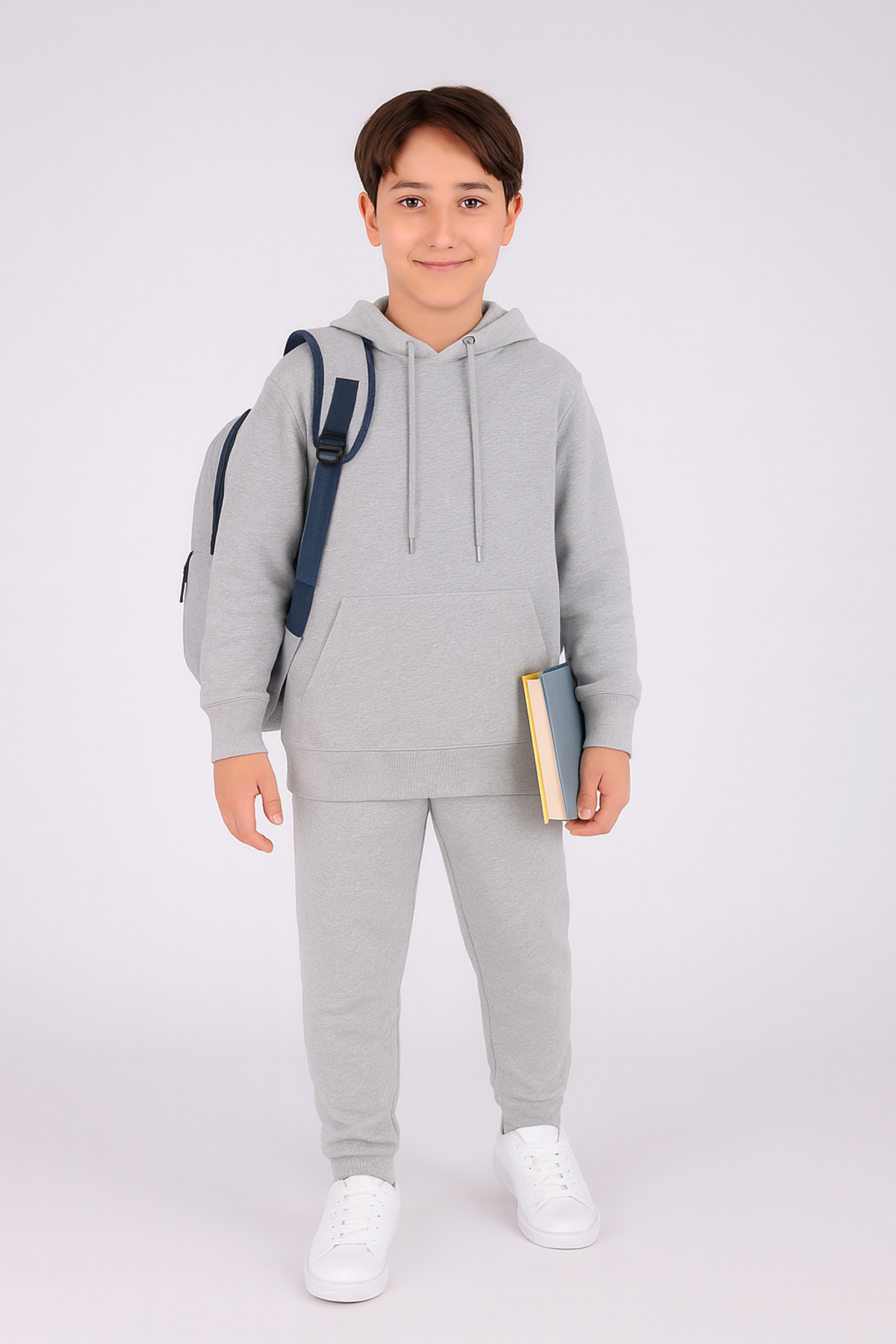 Children's School Tracksuit – Comfortable Fit with Kangaroo Pockets