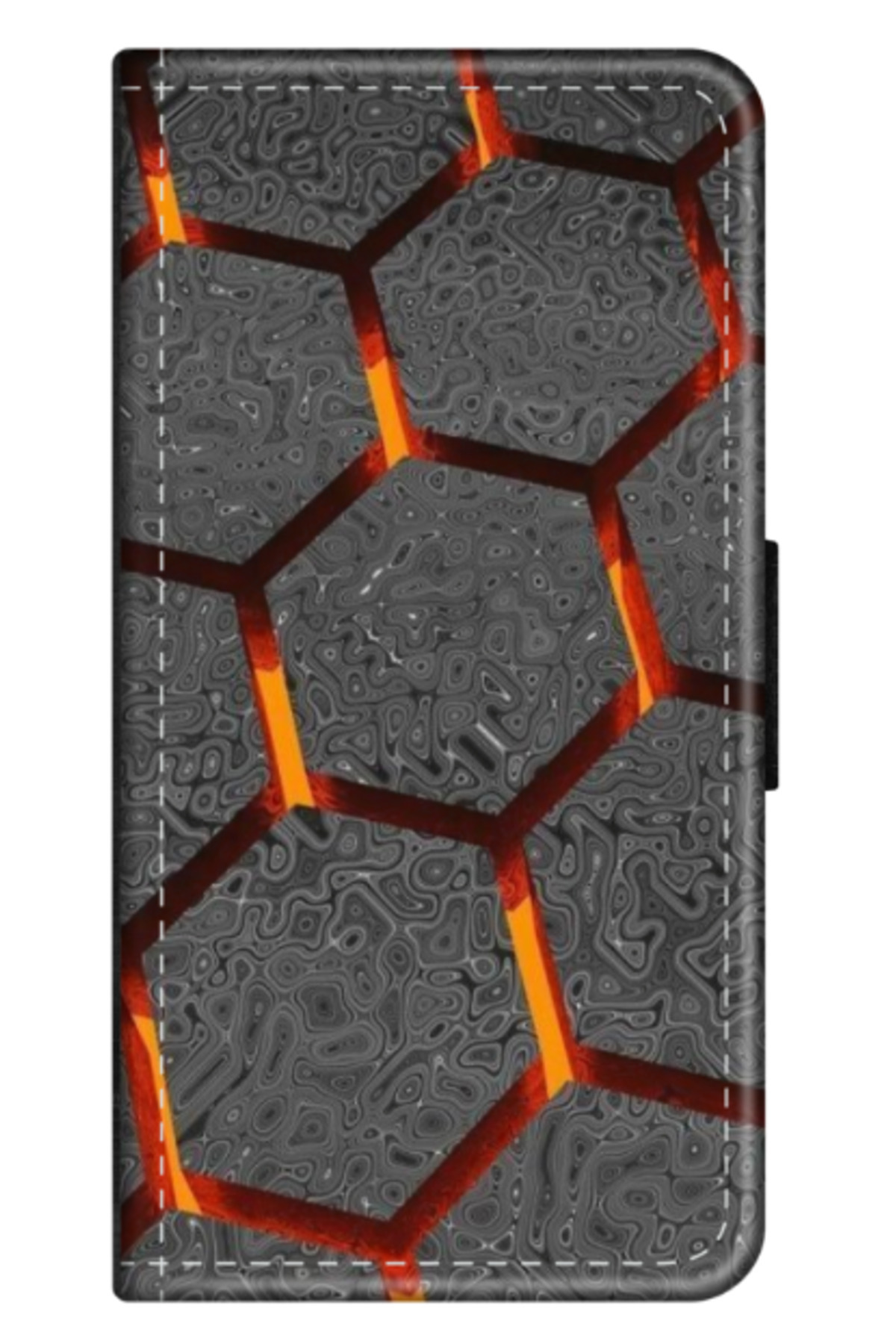 Atlas-Personalized Huawei Mate 20 Pro book case, Lava Hex, multicolor, S1D1M0265 1