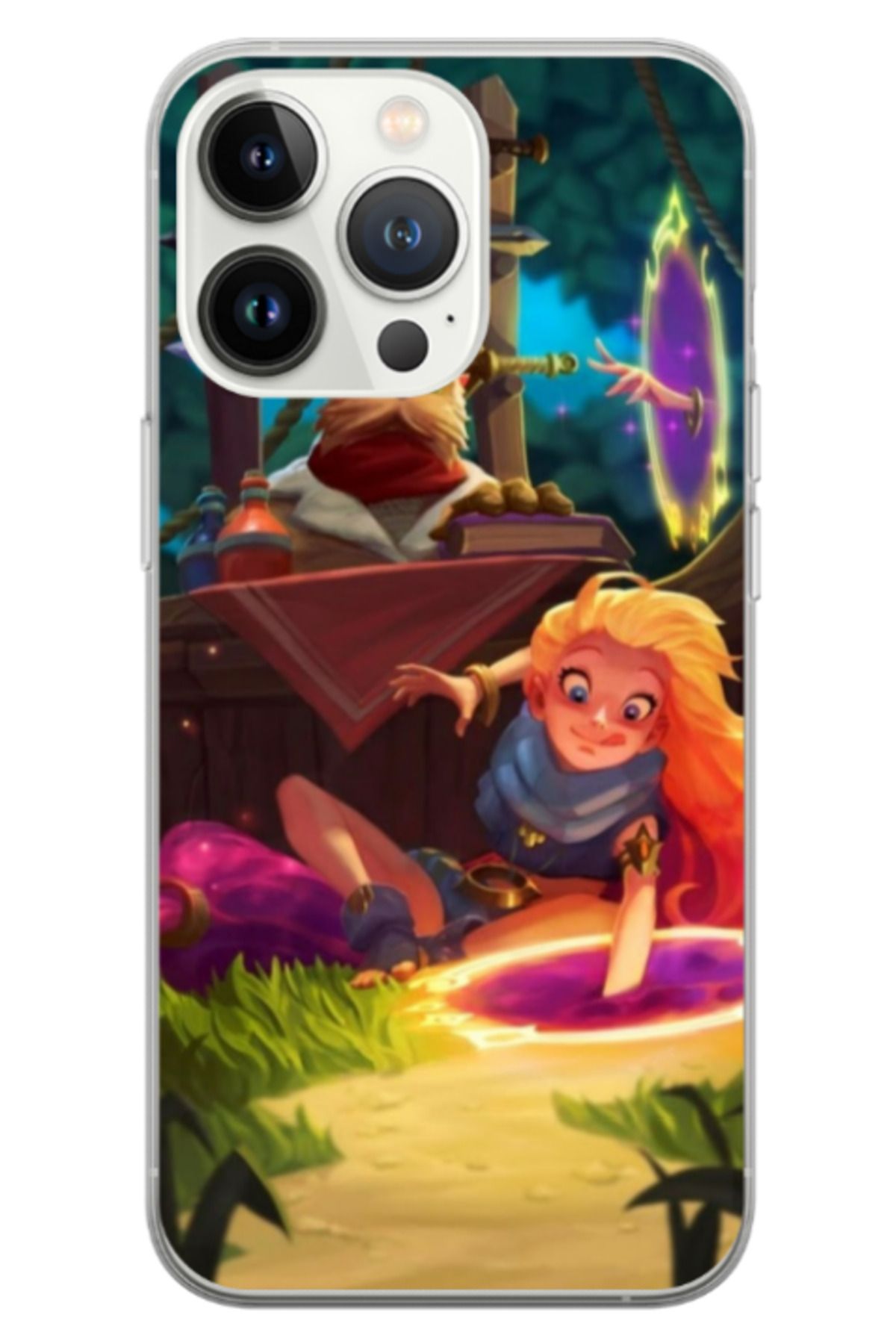 Atlas-Personalized HQ Print Case and Silicone Film for iPhone 15 Pro, Tangled, S1D1M0150 1