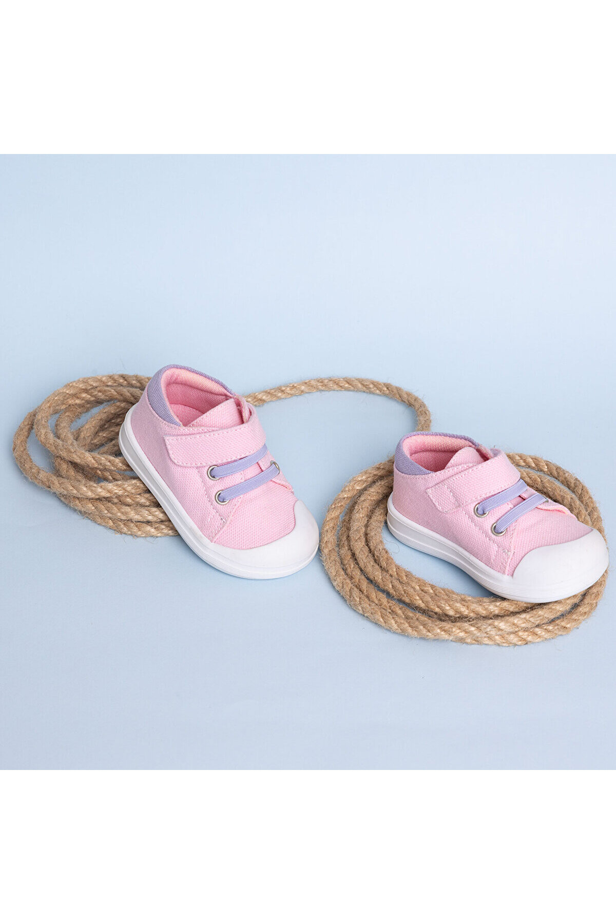 ebebek Hello Baby HelloBaby Kız Bebek İlk Adım Ayakkabı Cırt Cırtlı fotoğrafı 2 (önizleme)