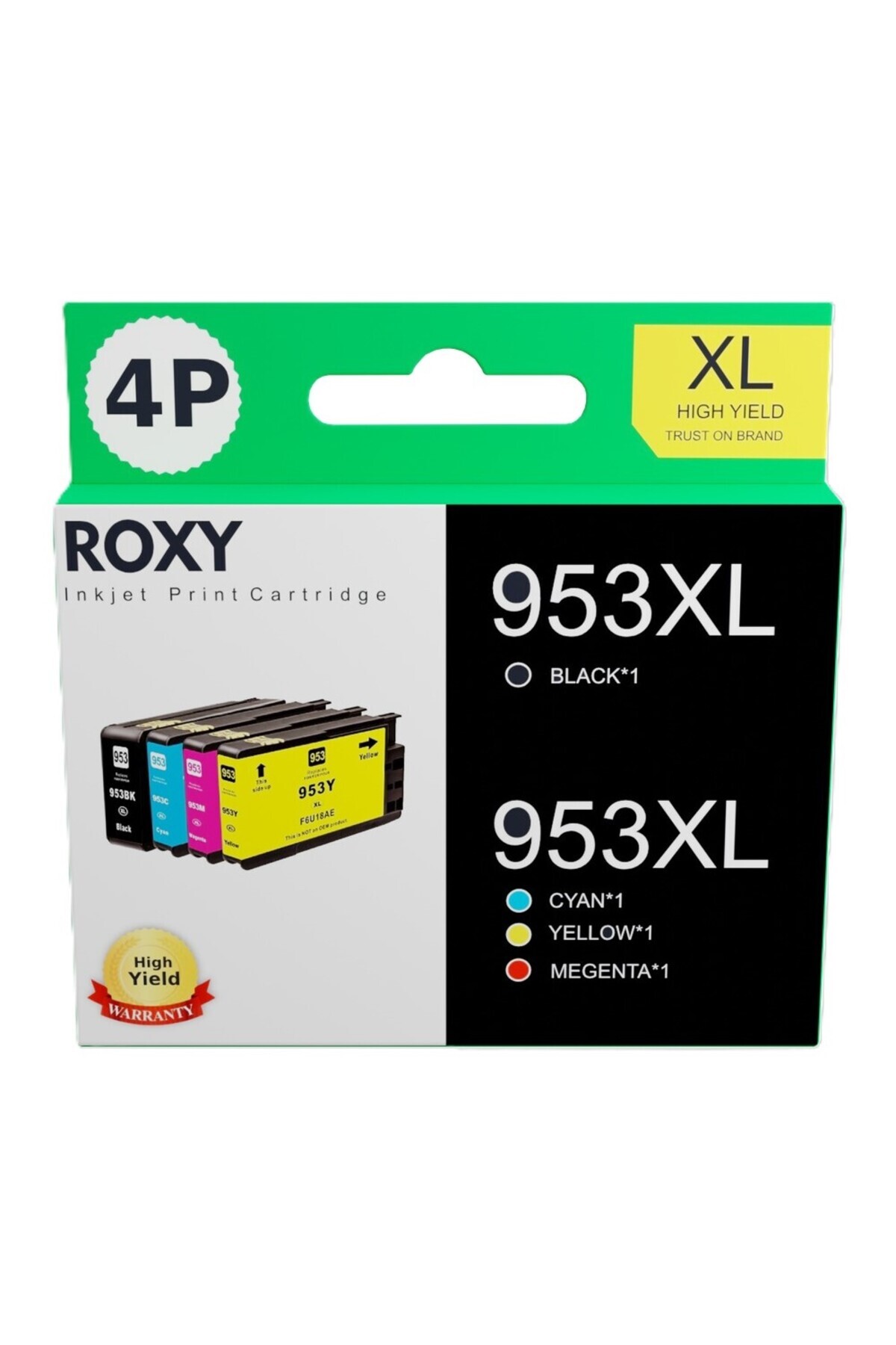 عبوة حبر XL متعددة الاستخدامات لطابعات HP OfficeJe...