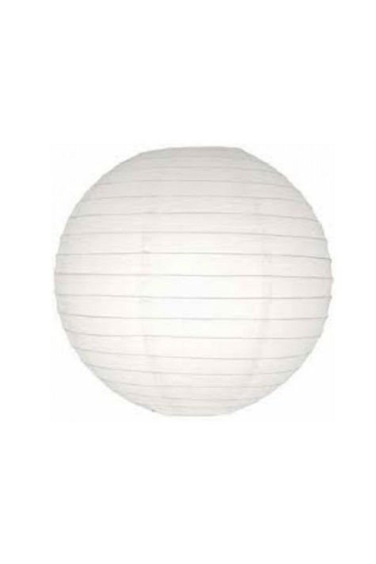 Evvano Dekoratif Çin Feneri – Kağıt Lamba - Beyaz - DEV BOY