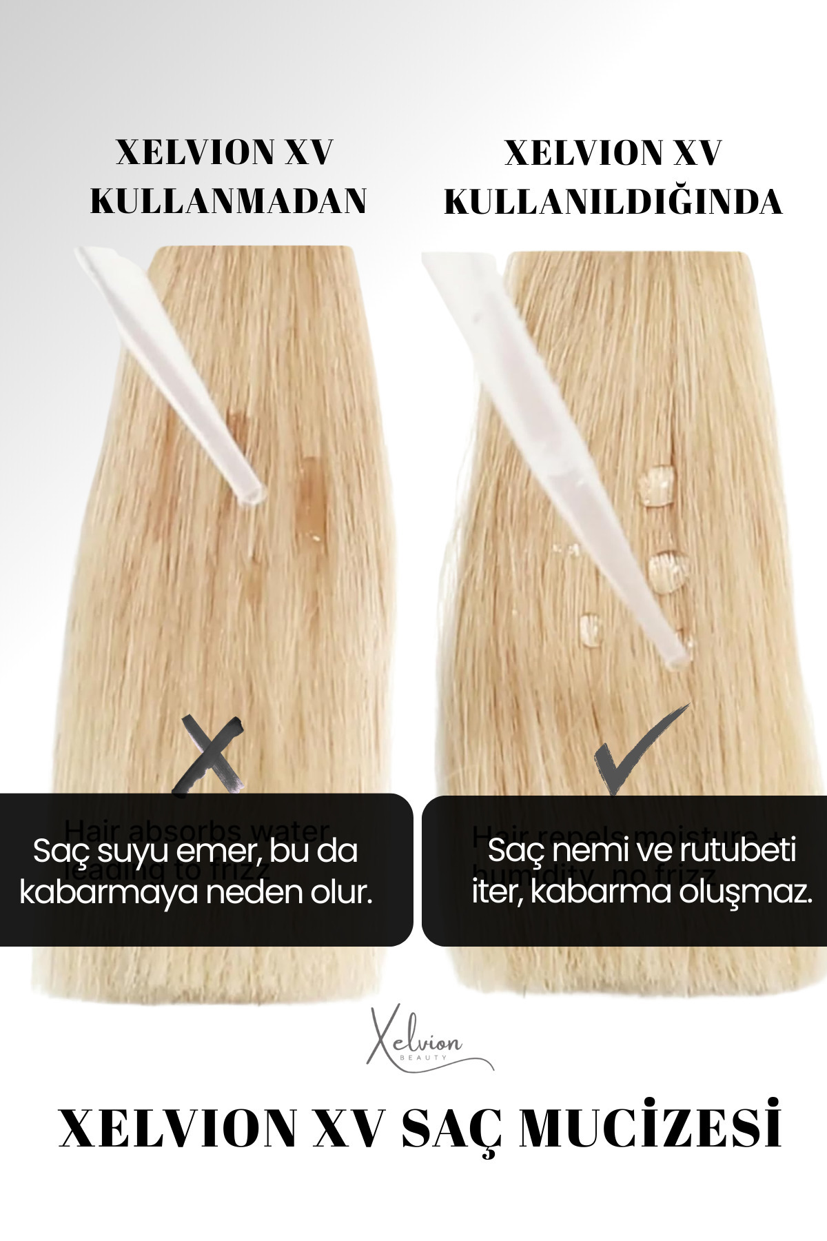 Xelvion XV Elektriklenme Karşıtı, Düzleştirici Etkili Saç Spreyi 250 ml — XELXV004 — تصویر 5 از 8