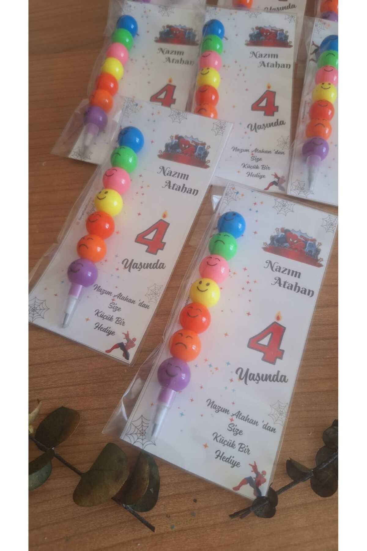OVULATING PENCIL 10 PIECES (PREPARED ACCORDING TO YOUR BIRTHDAY CONCEPT),BIRTHDAY PARTY GIFTS