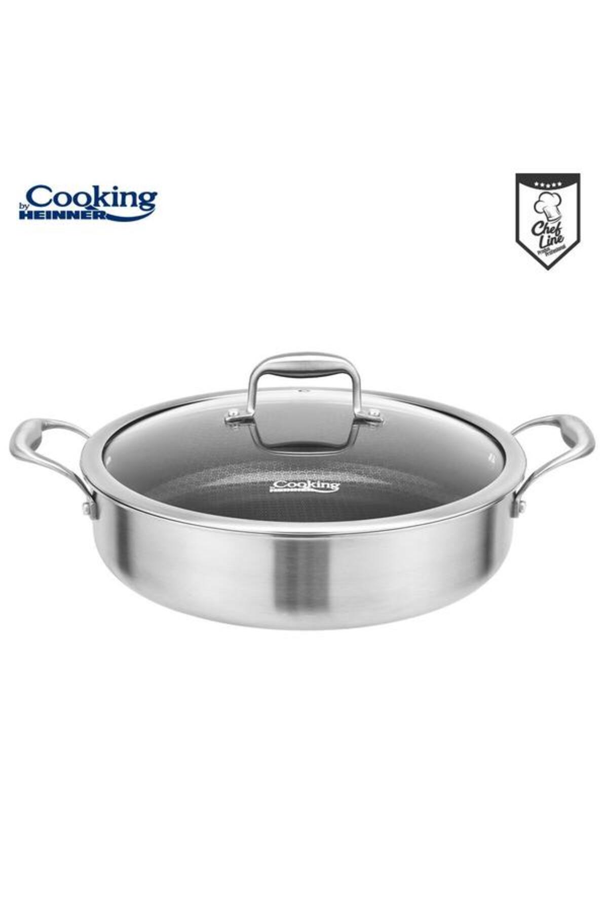 Cooking by Heinner Cartita cu capac TITANIUM3, 30 x 7,8 cm, 4,8 l