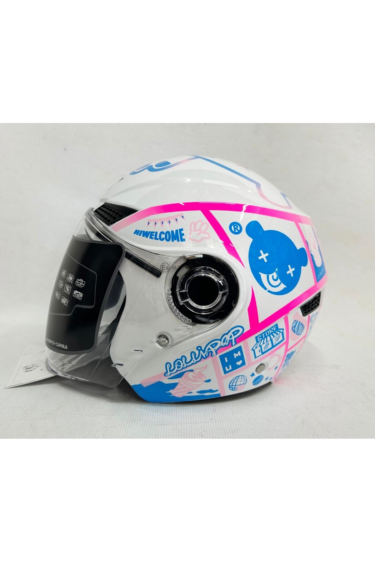 GDR Yarım Kask Of-627 Şefaf Vizörlü - Fiyatı, Yorumları