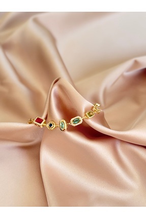 jewelerystore Kadın Vip Çelik Taşlı Tasarım Bileklik