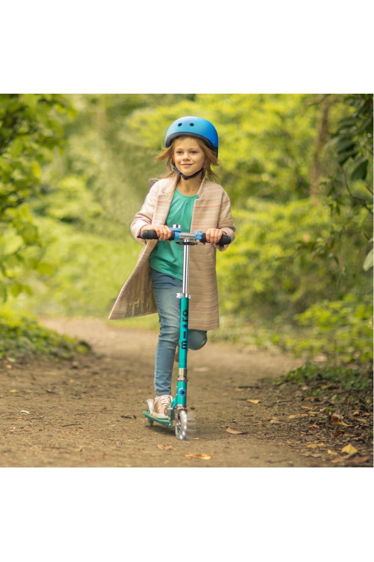 Micro-Sprite LED Scooter – Folding 2 Wheels Scooter with LED Lights, Lightweight and Portable, for C 6