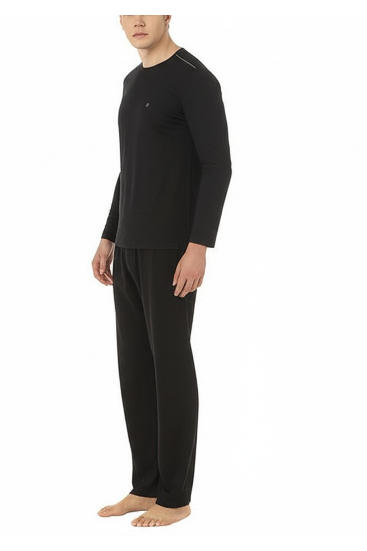 ست پیژامه مردانه راسته فاق نرمال آستین بلند | پیر کاردین Pierre Cardin CH.PC.6.100.C0 - تصویر 3