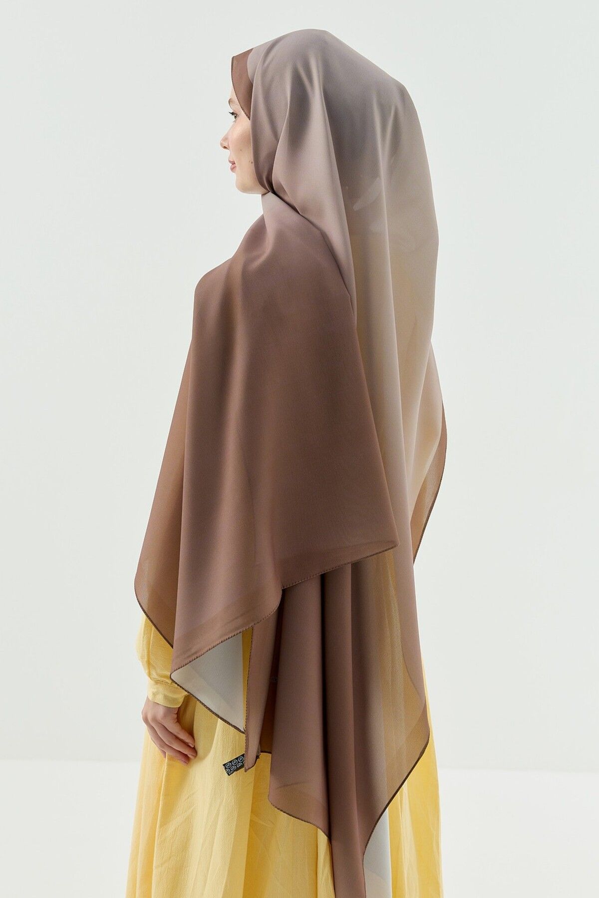 Modakaşmir-Velora Gradient Pattern Prose Shawl 3