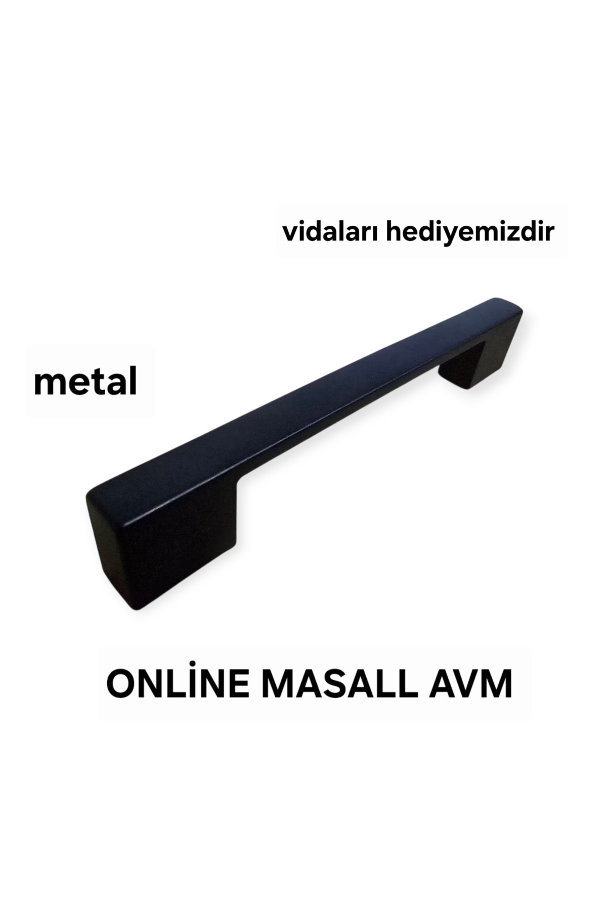 Online Masall AVM Köprü kulp metal 192mm dolap,şifonyer,komidin,vestiyer,konsol ve mutfak dolabı