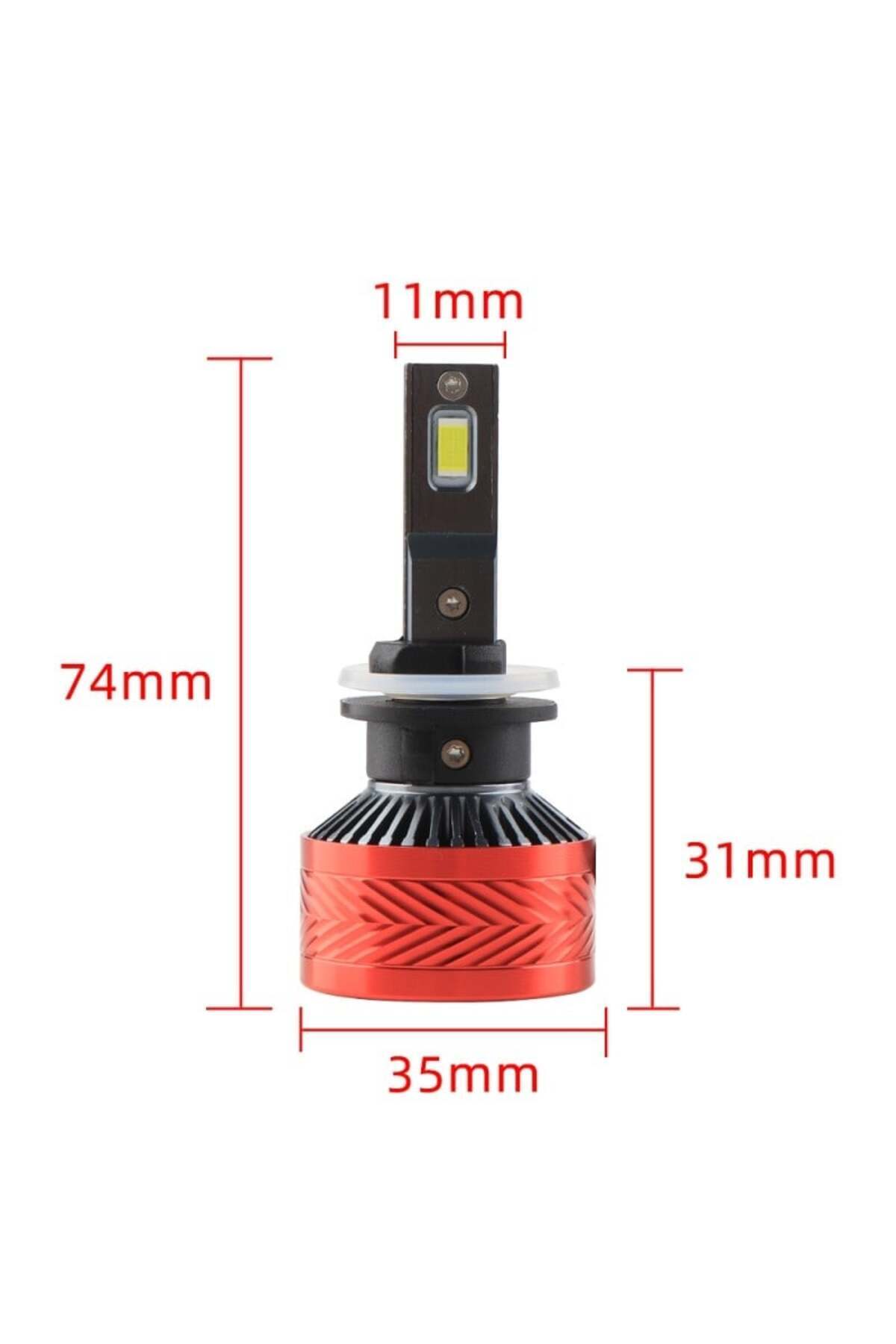 TECHSTAR-Set de 2 becuri Techstar® P14, H13, 120W, 18000 lumeni, 6000K, 12-24V, unghi de fascicul 360°, CSP 3570, Canbus, 6