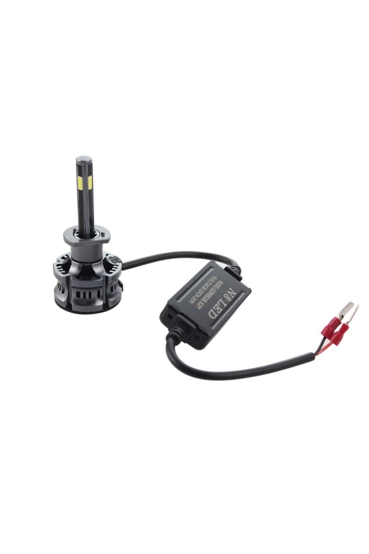 TECHSTAR-Set of 2 Techstar® N8 Auto LEDs, H1, 50W, 5500 Lumens, 6000K, AUTO, 12-24 Volts, COB, Canbus, 4