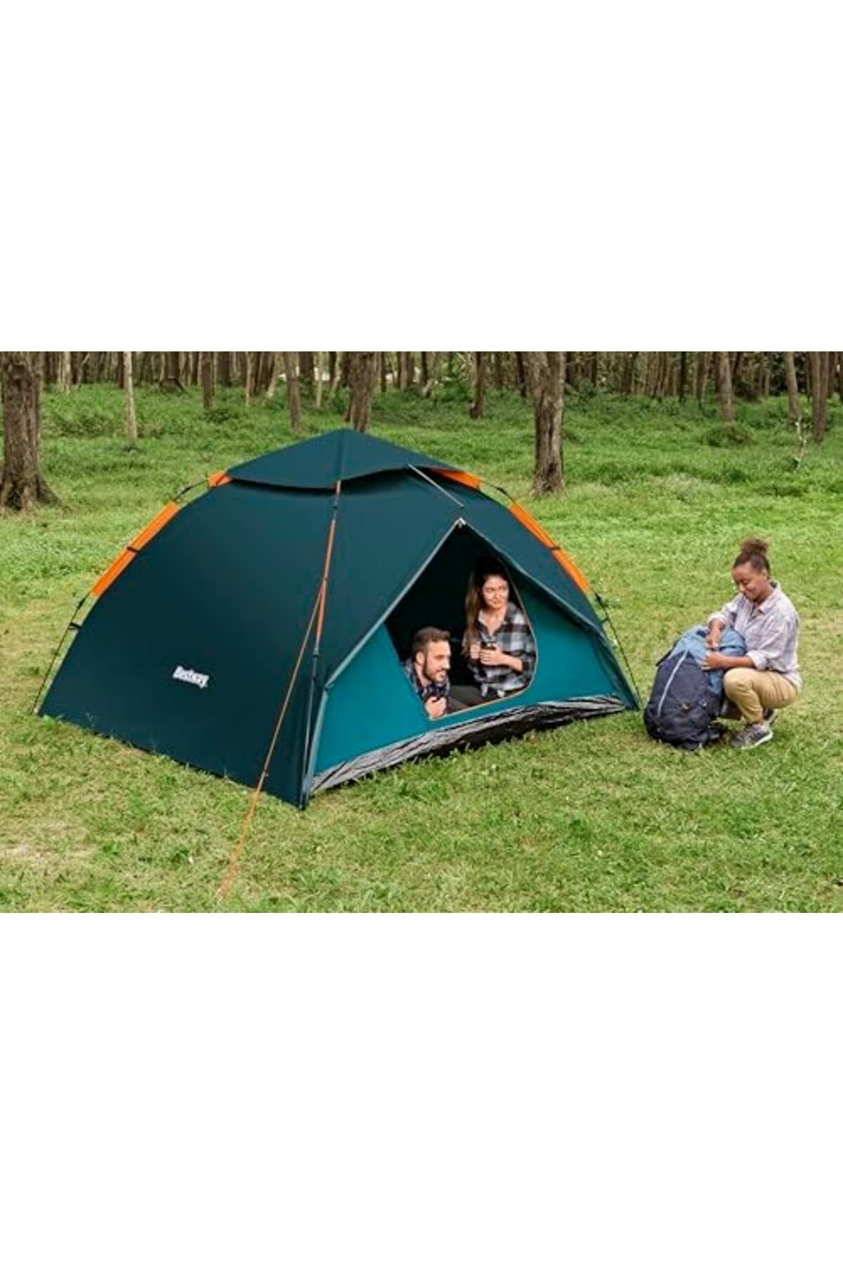 BESTWAY-Dome 4 Tent with SwiftClick Setup 4