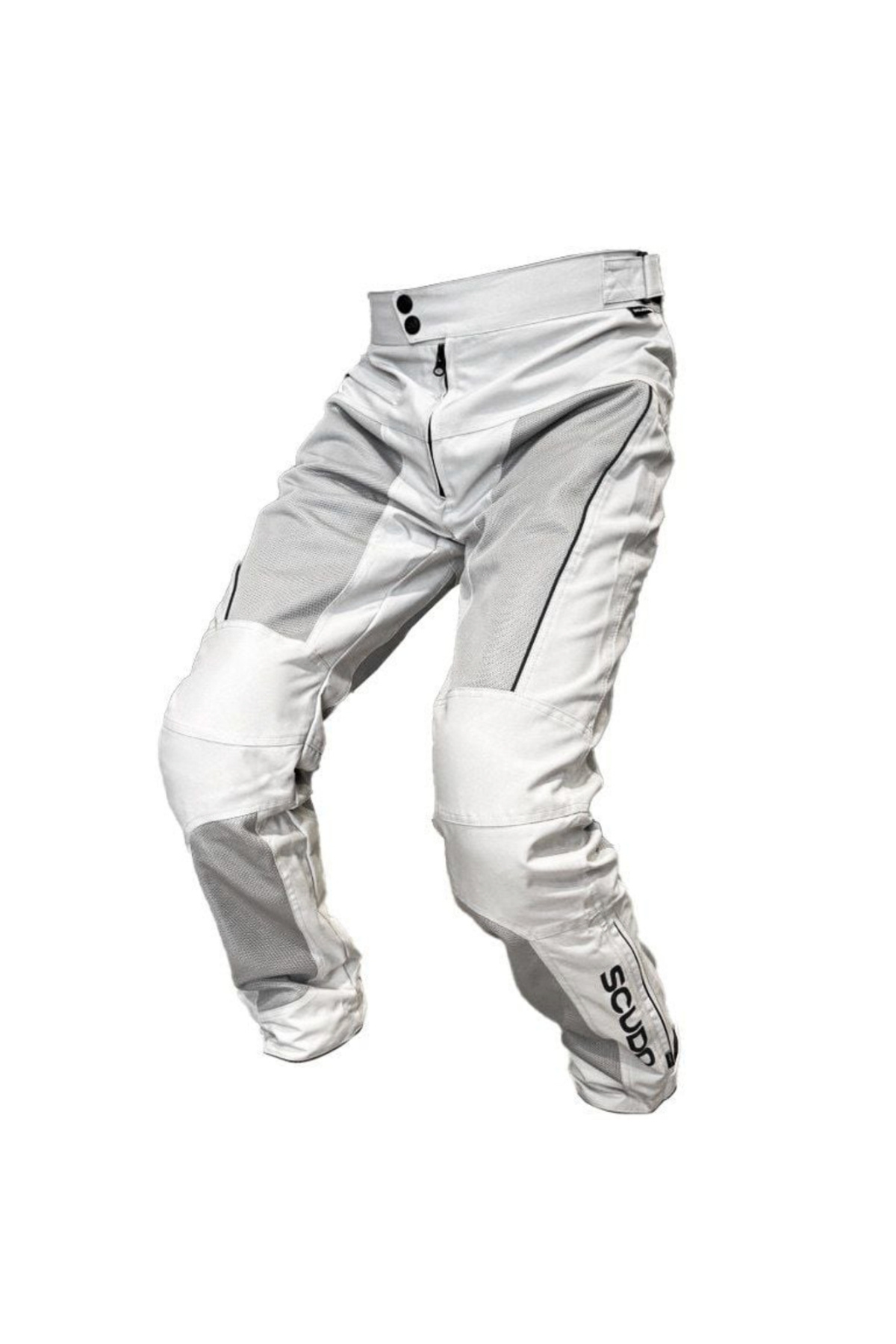 Scudo Milano Gri Yazlık Fileli Motosiklet Pantolonu
