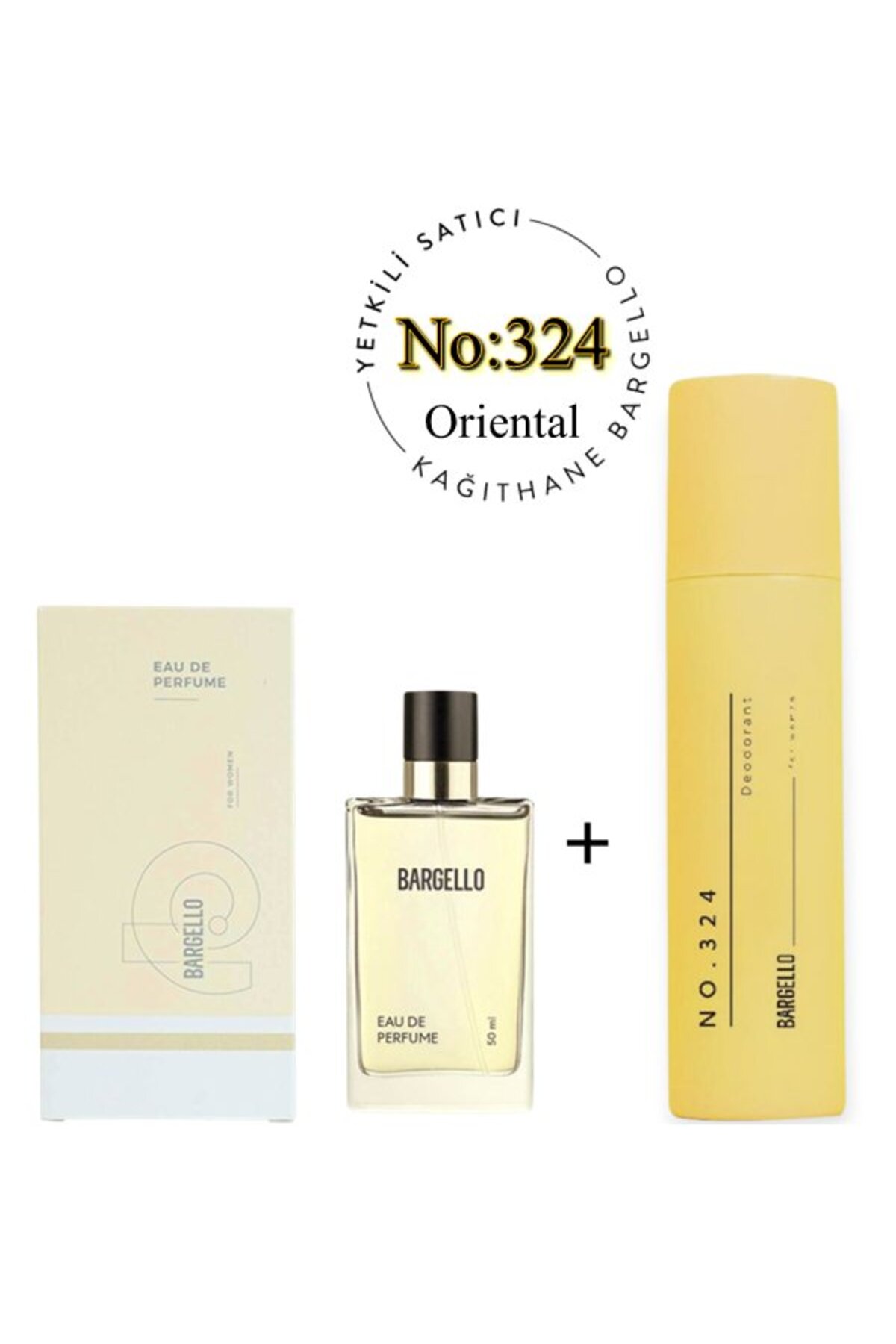 Bargello عطر زنانه ۳۲۴ EDP 50 میلیلیتر + شماره: ۳۲۴ دئودورانت زنانه ۱۵۰ میلیلیتر - Mnms324deo — mnms324deo