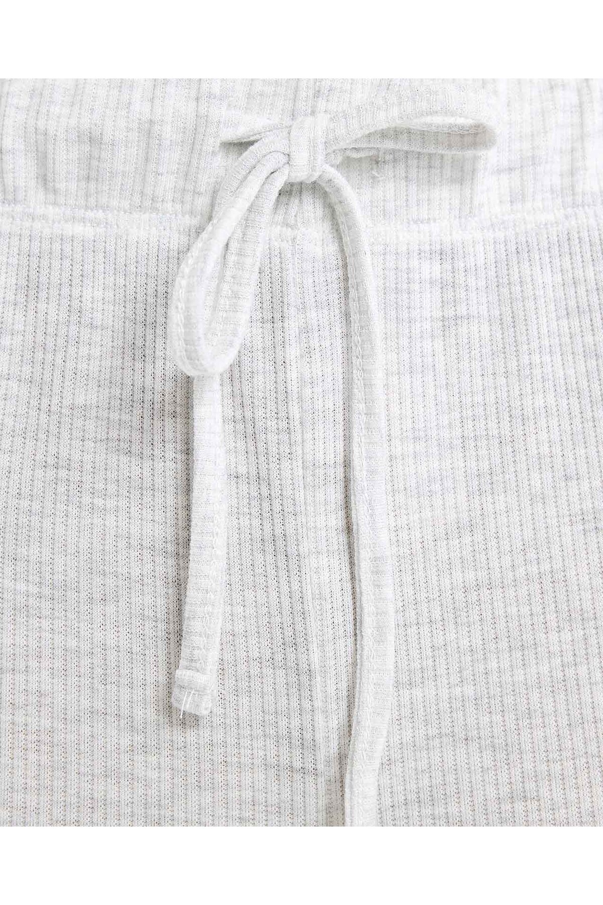 R&B-Solid Pyjama Bottom with Drawstring Waist 6