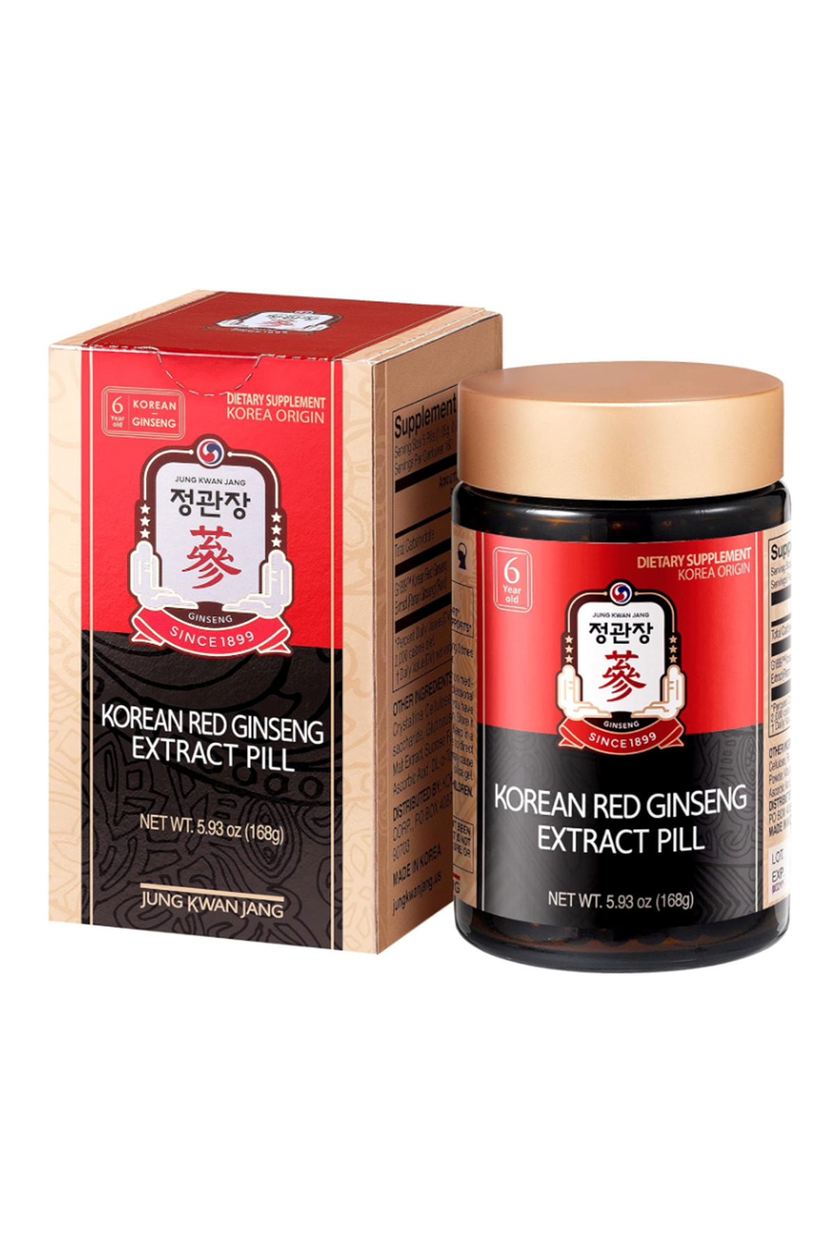 Cheong Kwan Jang Korean Red Ginseng Extract Pill - Red Panax
