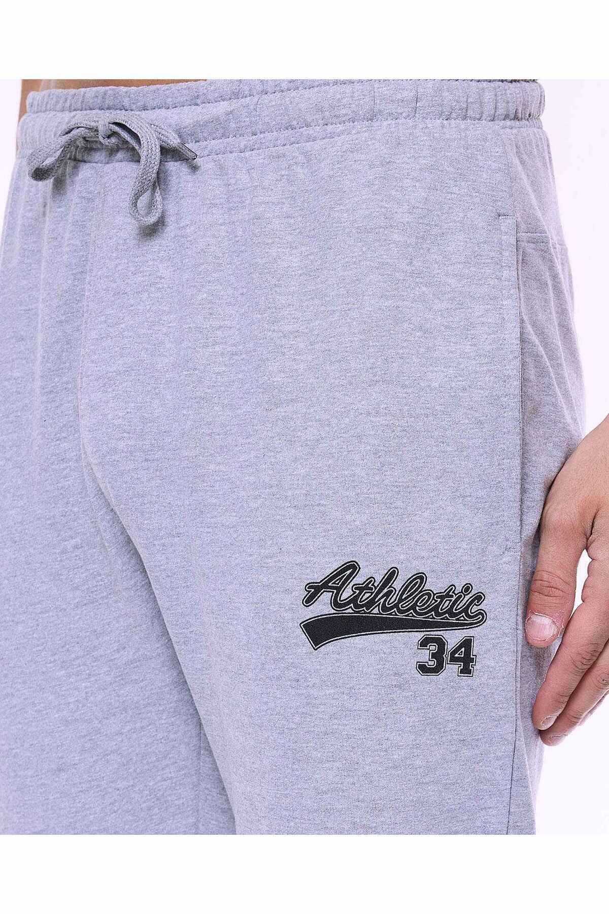R&B-Print Detail Sweatpants with Drawstring waist 5