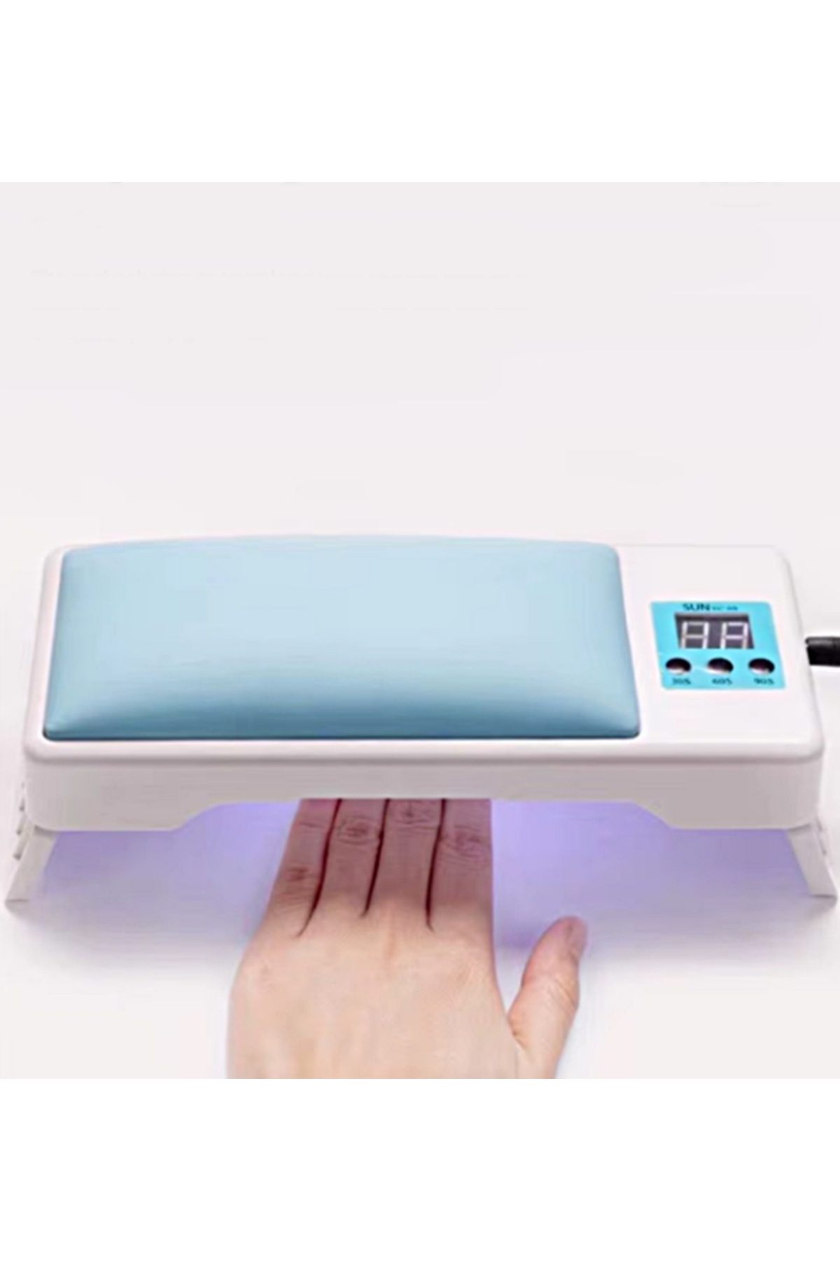 24 Led 72 Watt Profesyonel Oje Kurutucu - Manikür Pedikür ve Oje İşlemleri için Yastıklı tasarım — h01 oje kurutucu _EY_ — تصویر 5 از 7
