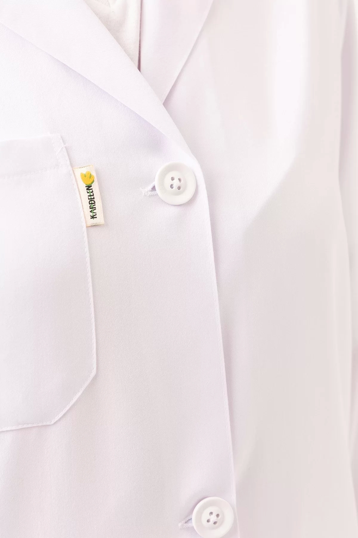 Tıp Önlüğü Kadın Laboratuvar Üniforması Cordata Doktor Hemşire Şık Konforlu