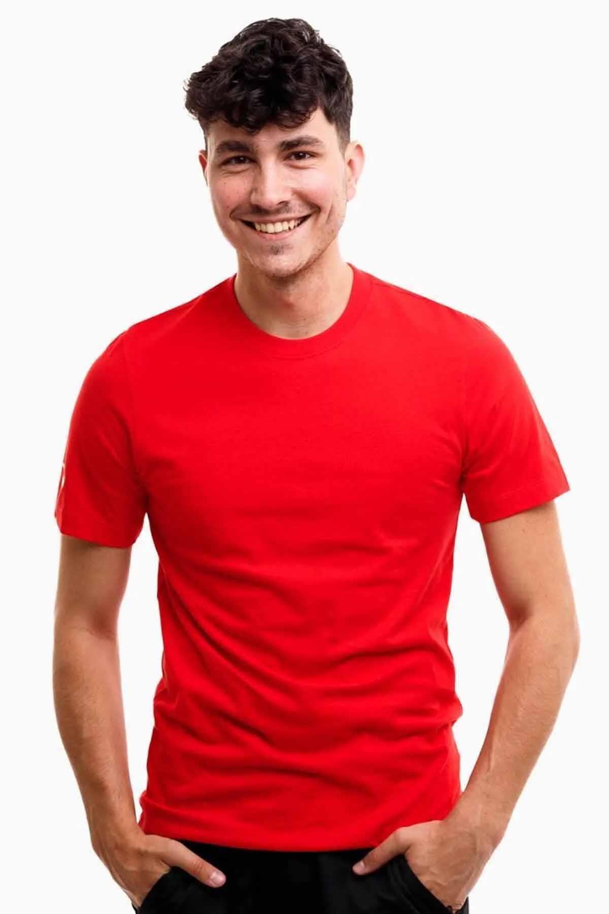 نایکی تی شرت مردانه ۱۰۰٪ پنبه، تی شرت مردانه CZ0881-657-RED