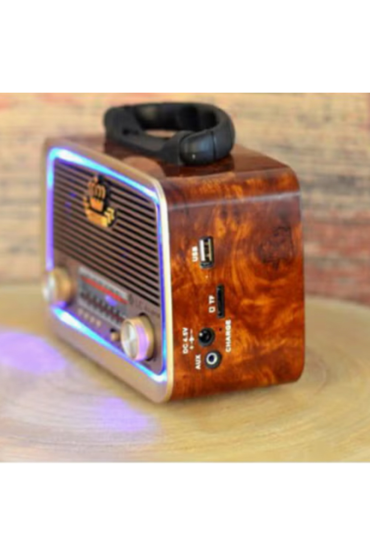 راديو محمول ومشغل موسيقى MP3 SW/AM/FM/USB