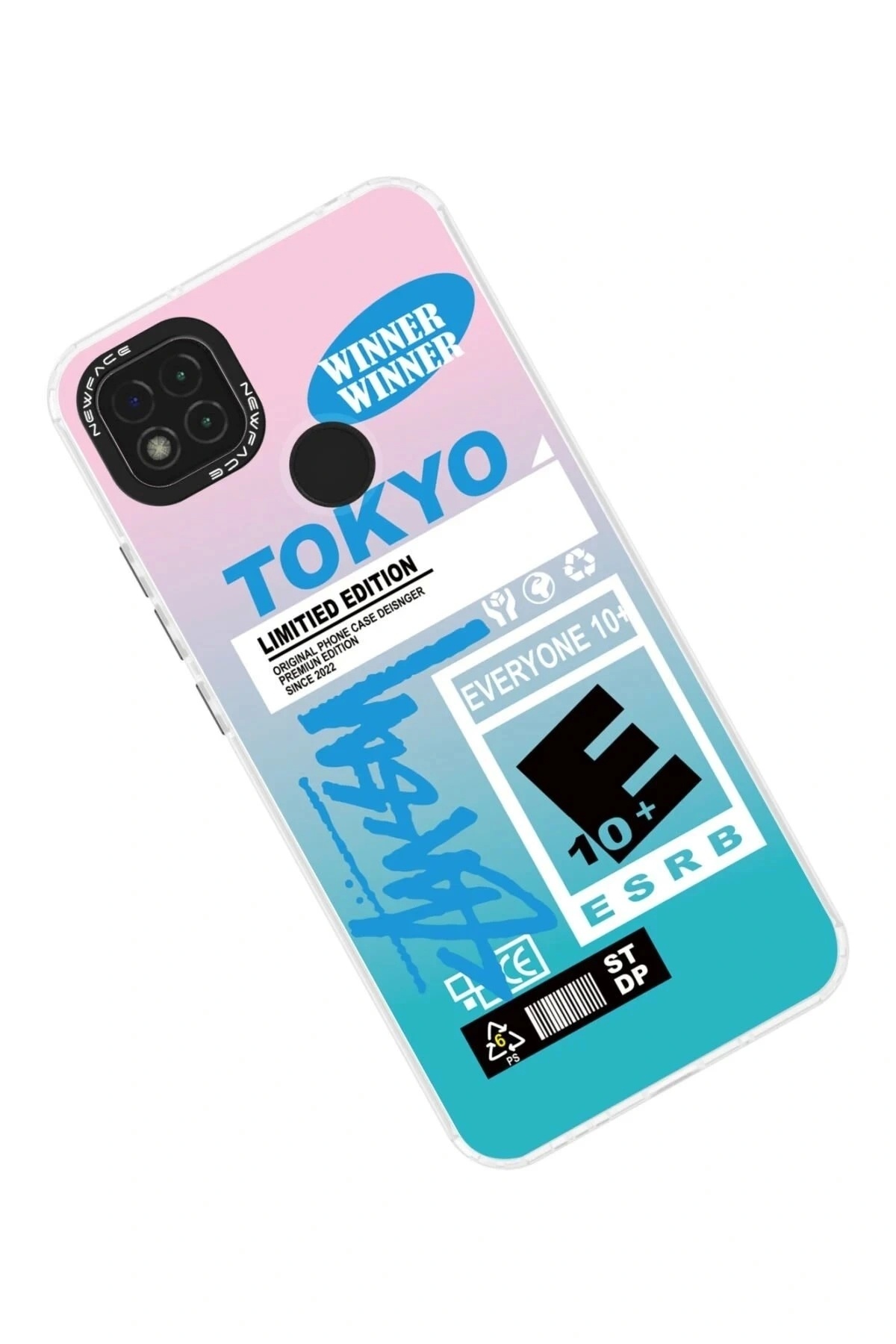 Nemere-Xiaomi Redmi 9C Estoril Patterned Case - Estoril - 1 2