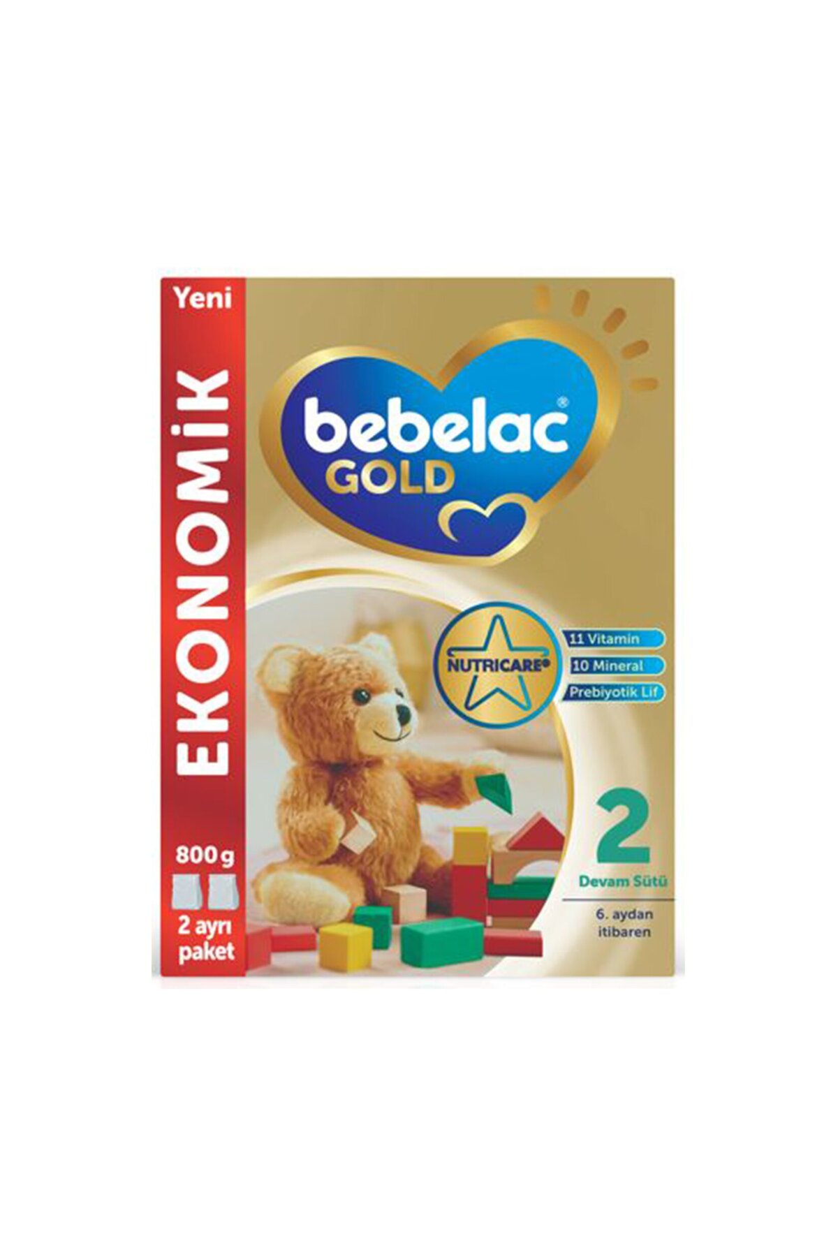 Bebelac Gold Devam Sütü 2 800 G x 4 Adet fotoğrafı 2 (önizleme)