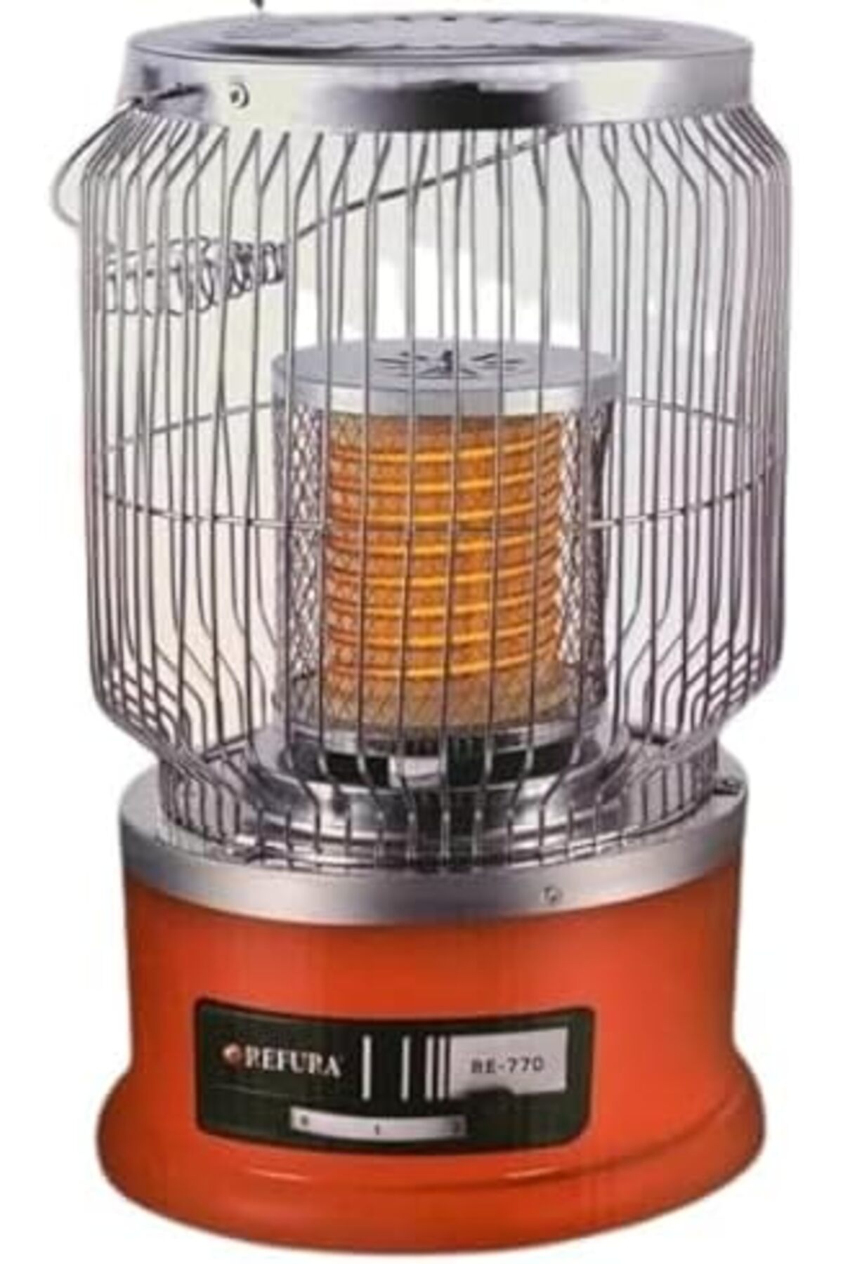 مدفأة كهربائية من ريفورا | تصميم فانوس | أحمر | ٢٠٠٠ واط | RE-٧٧٠