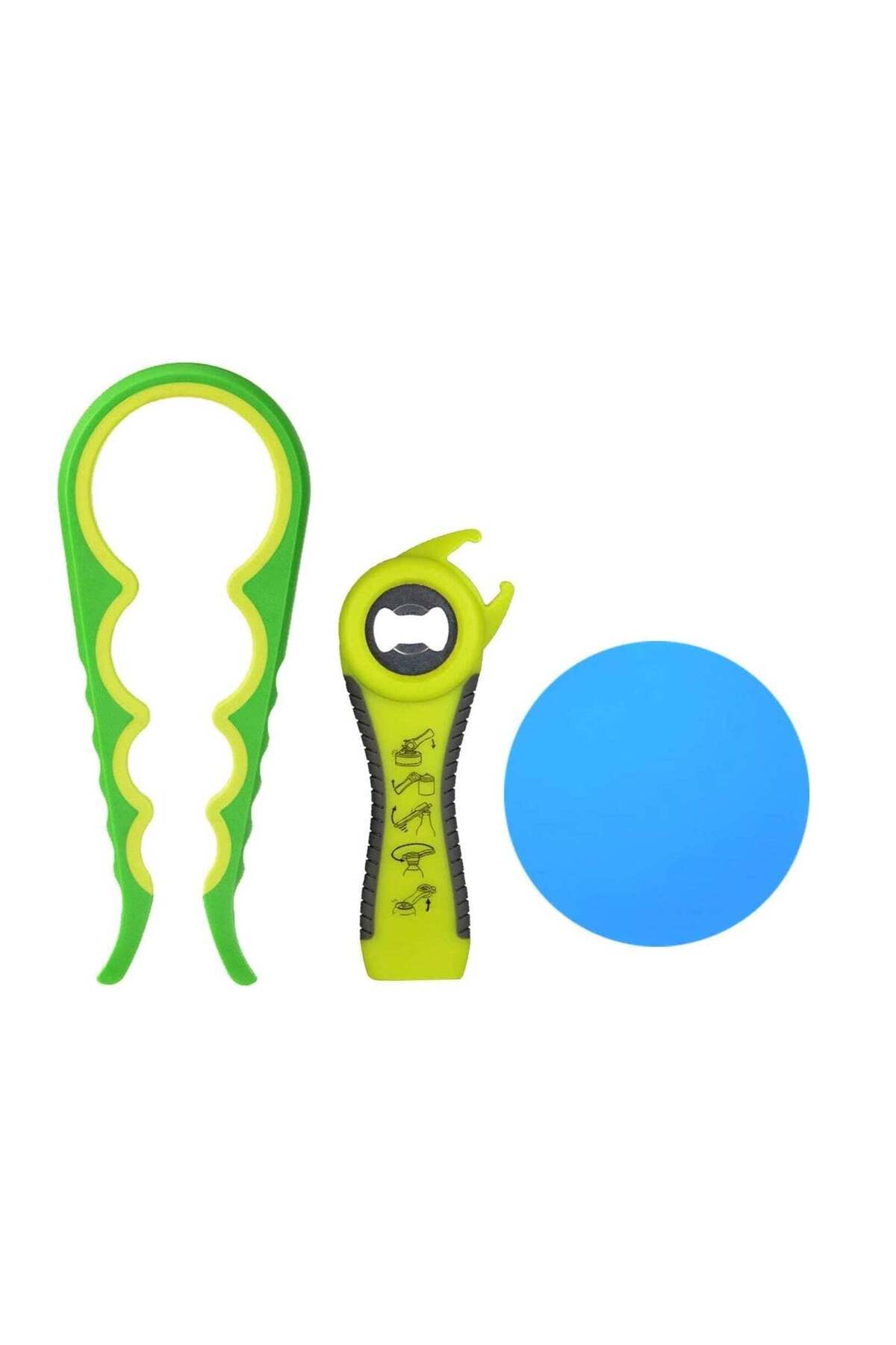 Generic-Jar Opener, Bottle Opener Non Slip Can Opener to Remove Stubborn Lids, Caps and Bottles Multi Kitch 1