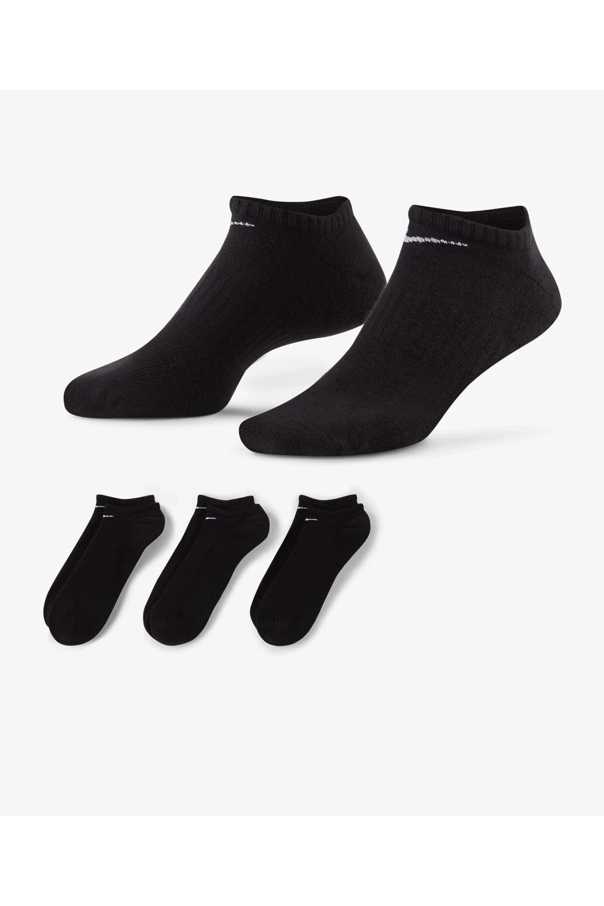 نایکی جوراب ساق بلند زنانه - سایز 3Pr - رنگ مشکی - مناسب برای استفاده روزمره و اداری