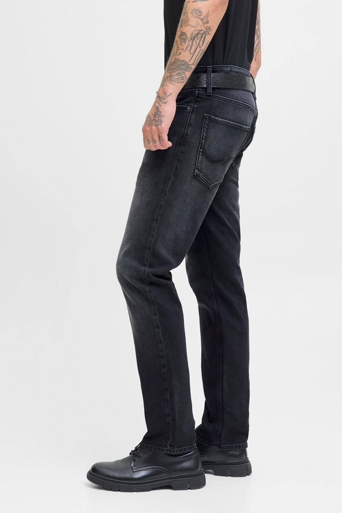 شلوار جین مردانه راسته فاق نرمال | جک اند جونز Jack & Jones 12278247 - تصویر 5