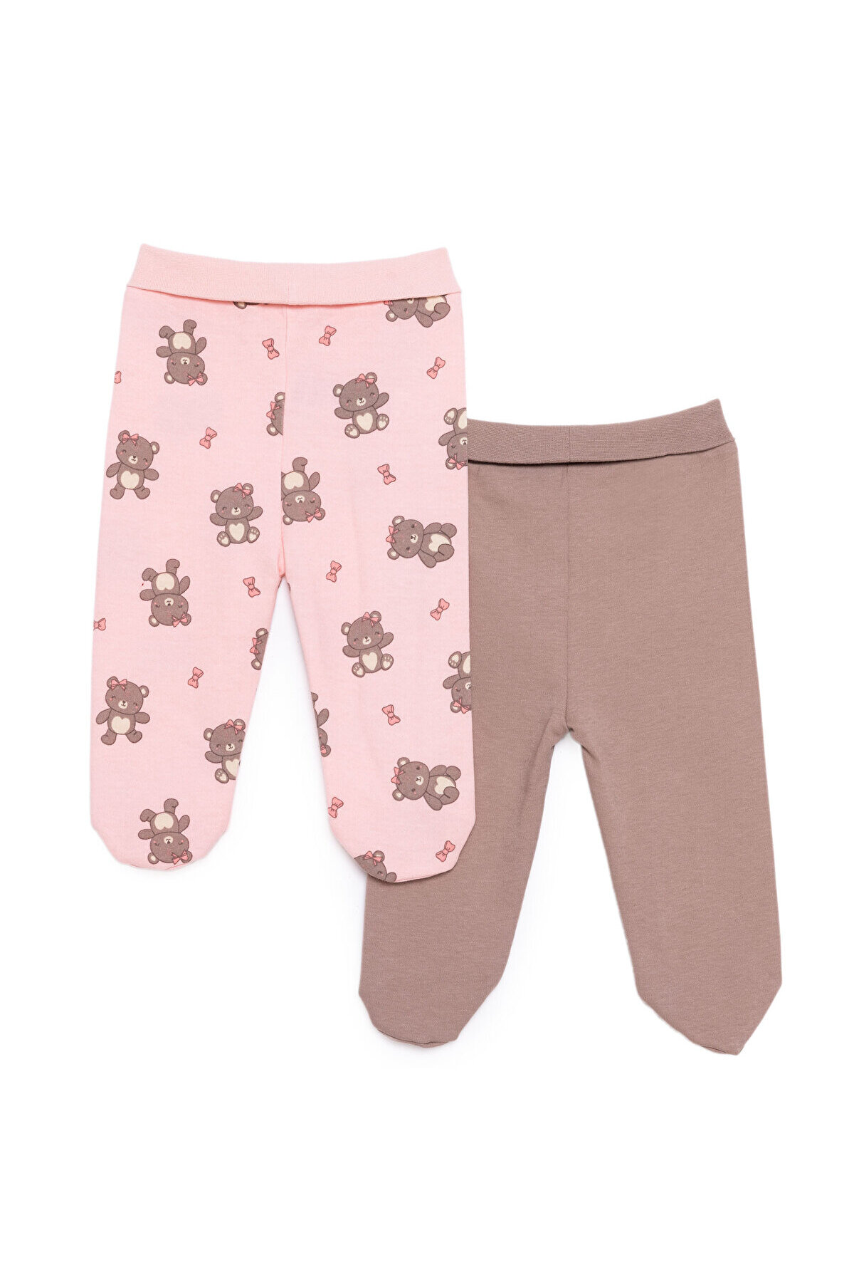 ebebek Hello Baby HelloBaby Kız Bebek Yenidoğan 2li Patikli Alt fotoğrafı 2 (önizleme)