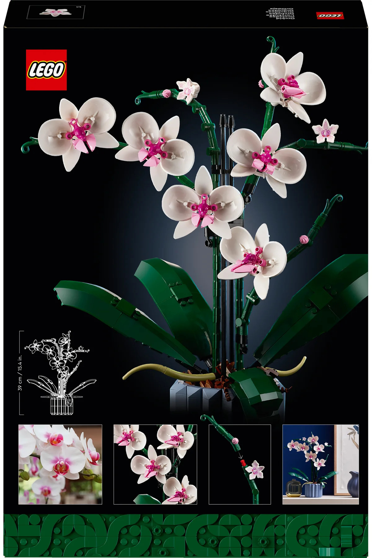 LEGO-® Botanicals Orchid Artificial Plant 10311 Building Set for Adults ( 608 Pieces ) 3