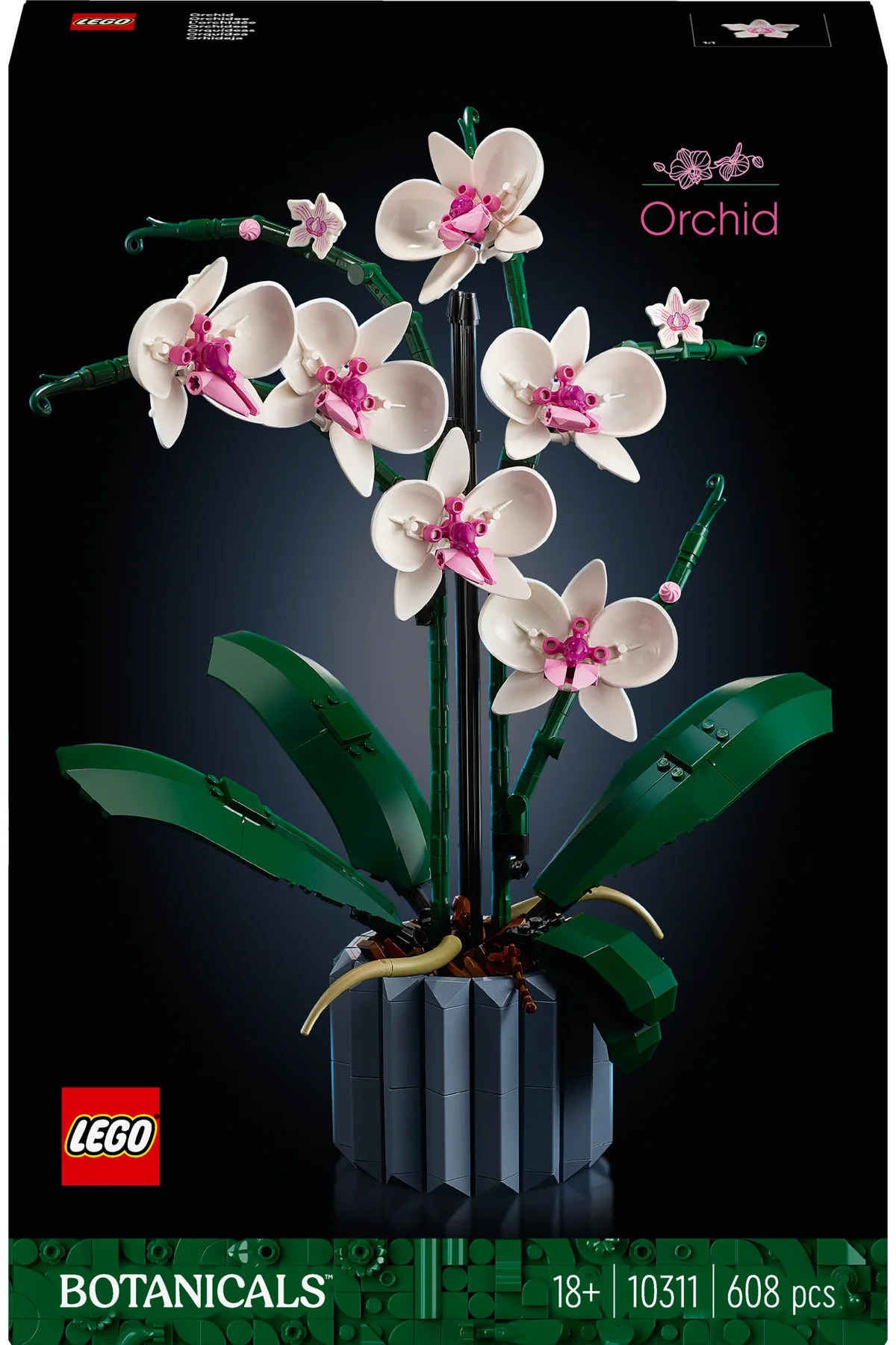 LEGO-® Botanicals Orchid Artificial Plant 10311 Building Set for Adults ( 608 Pieces ) 4