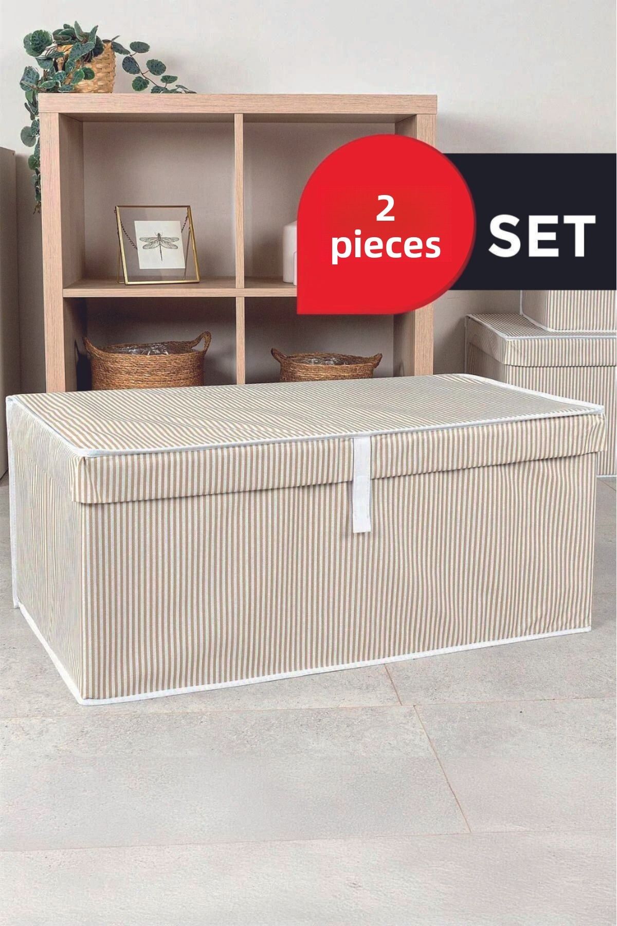 Melantis-2 Pieces Box Scrap with Lid Mega Size 50*40*30* Multi-Purpose Box Scrap 1