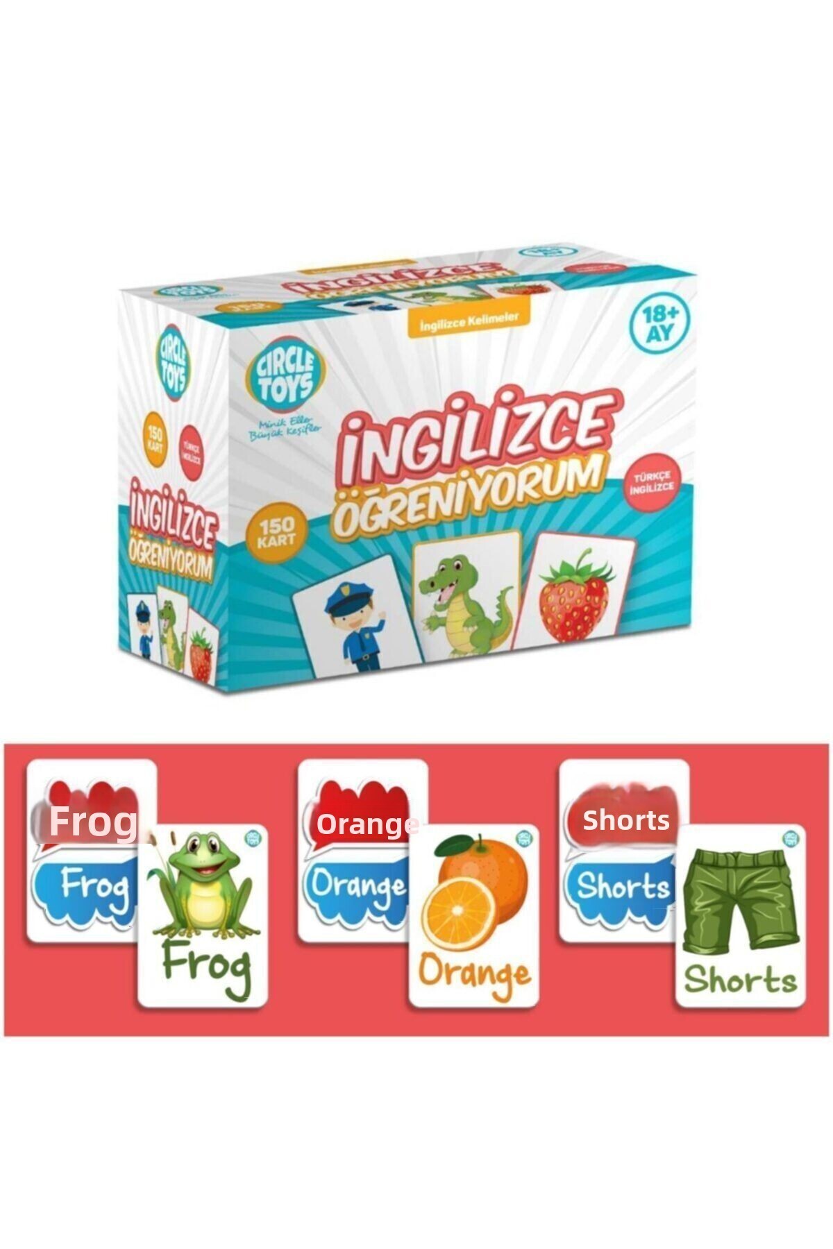 مجموعهٔ ۱۵۰ کارتی «در حال یادگیری زبان انگلیسی»