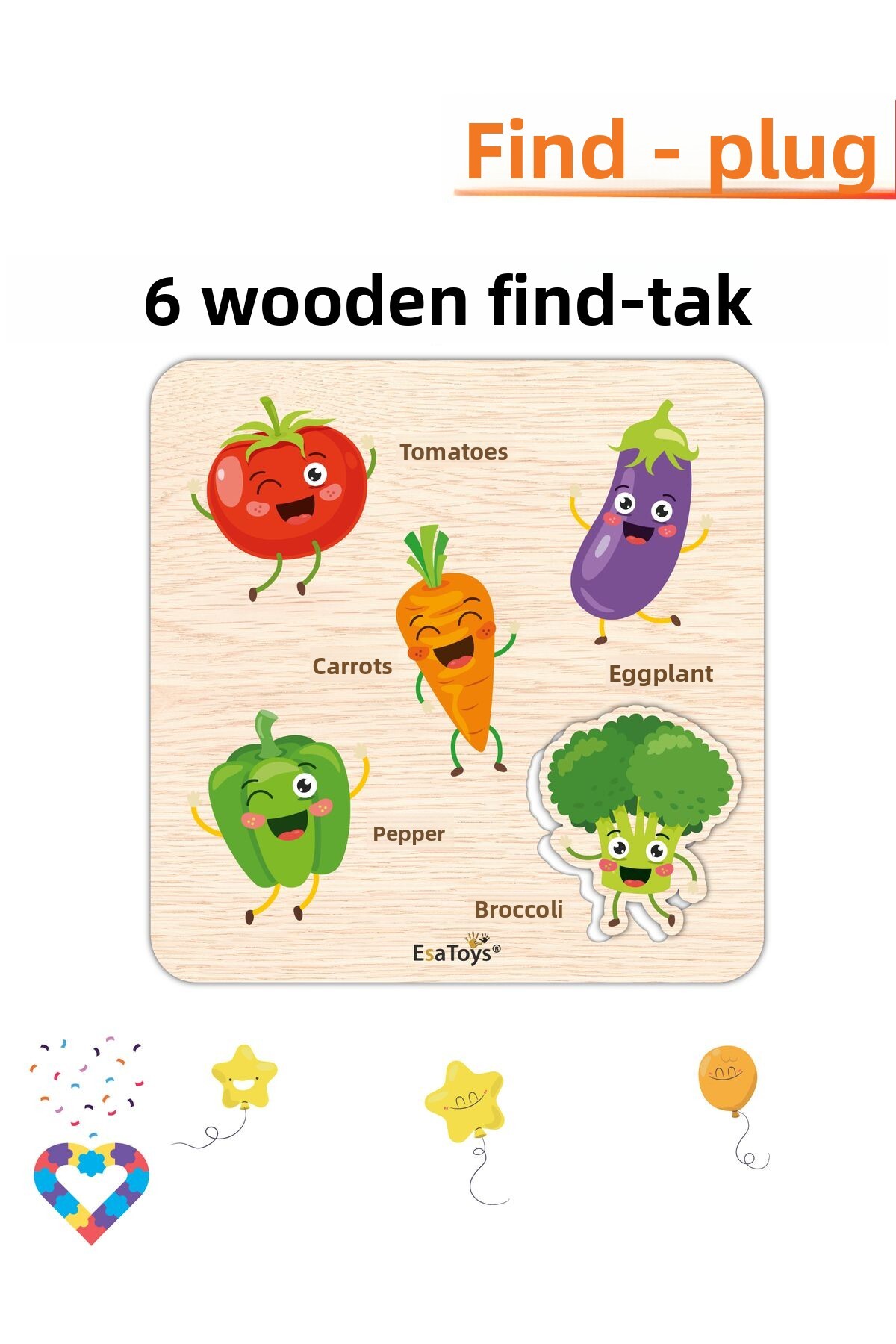 اسباب‌بازی آموزشی ۶ تکه اتصال‌شونده