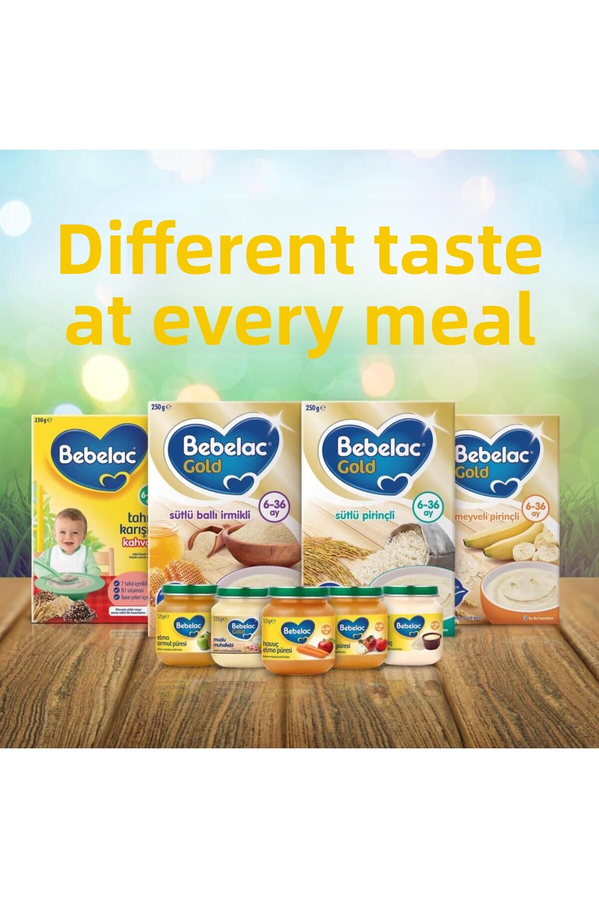 پوره سیب و هلو ببلاک، غذای شیشهای ۱۲۵ گرم