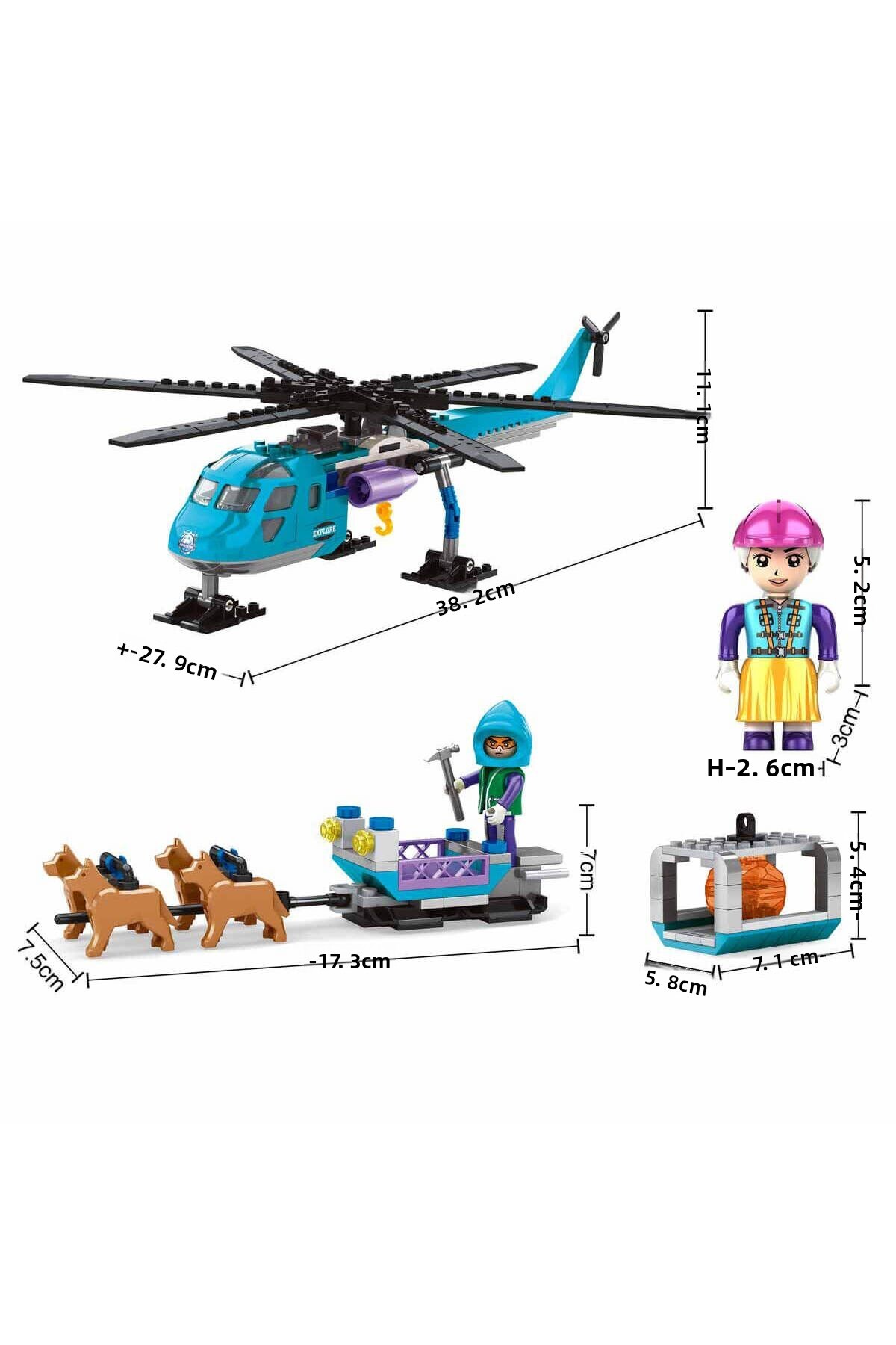 هلیکوپتر و سورتمهٔ اکسپدیشن یخچال ۲۹۵۱۳