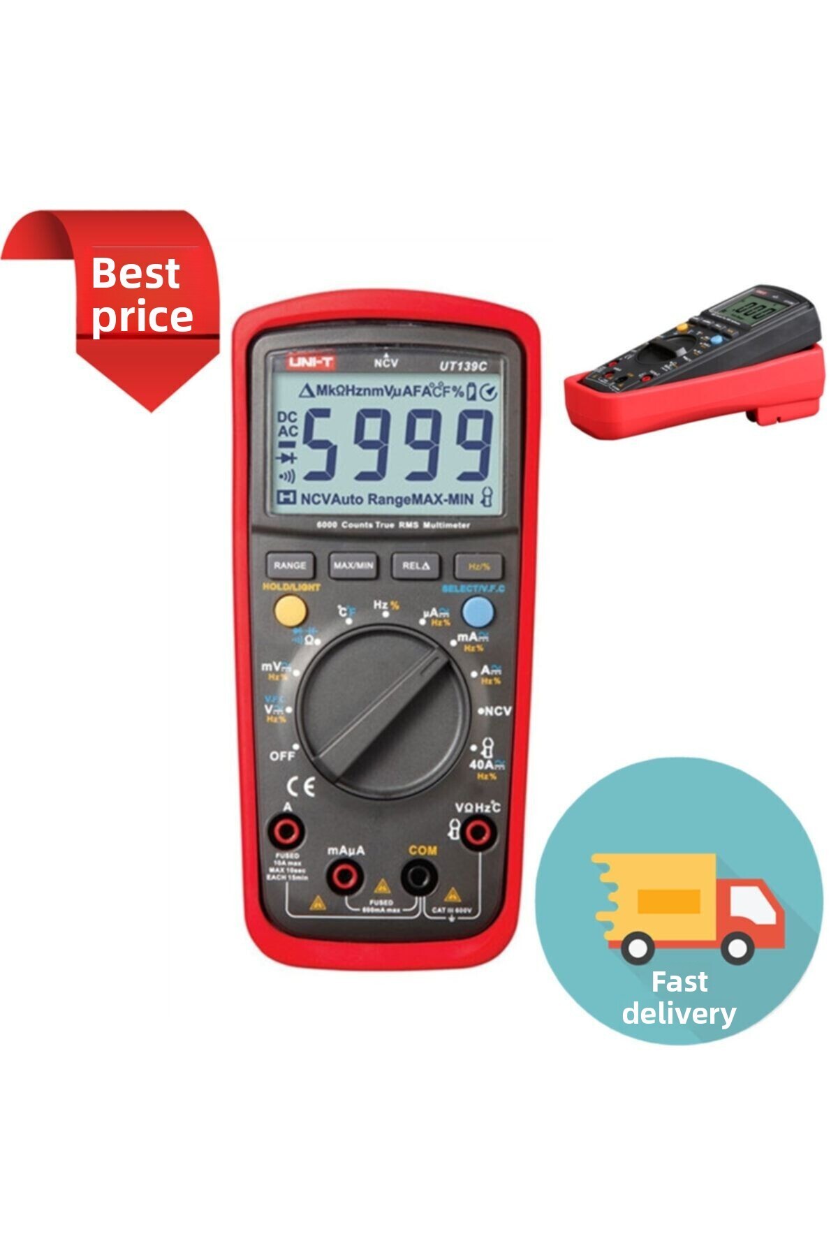 Unit-Uni-T Ut 139C True Rms Digital Multimeter Ut139C 1