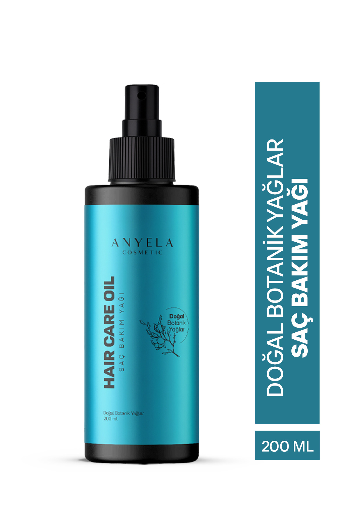 Anyela Bitkisel Saç Bakım Yağı 200 ml — sacbakımyağı