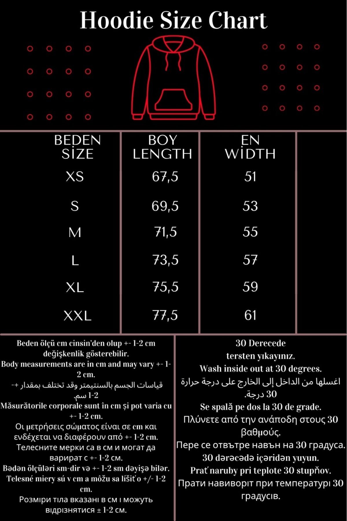 DUBU BUTİK-Φούτερ Ellore Australia - Γκρι εμπριμέ κουκούλα oversize 6