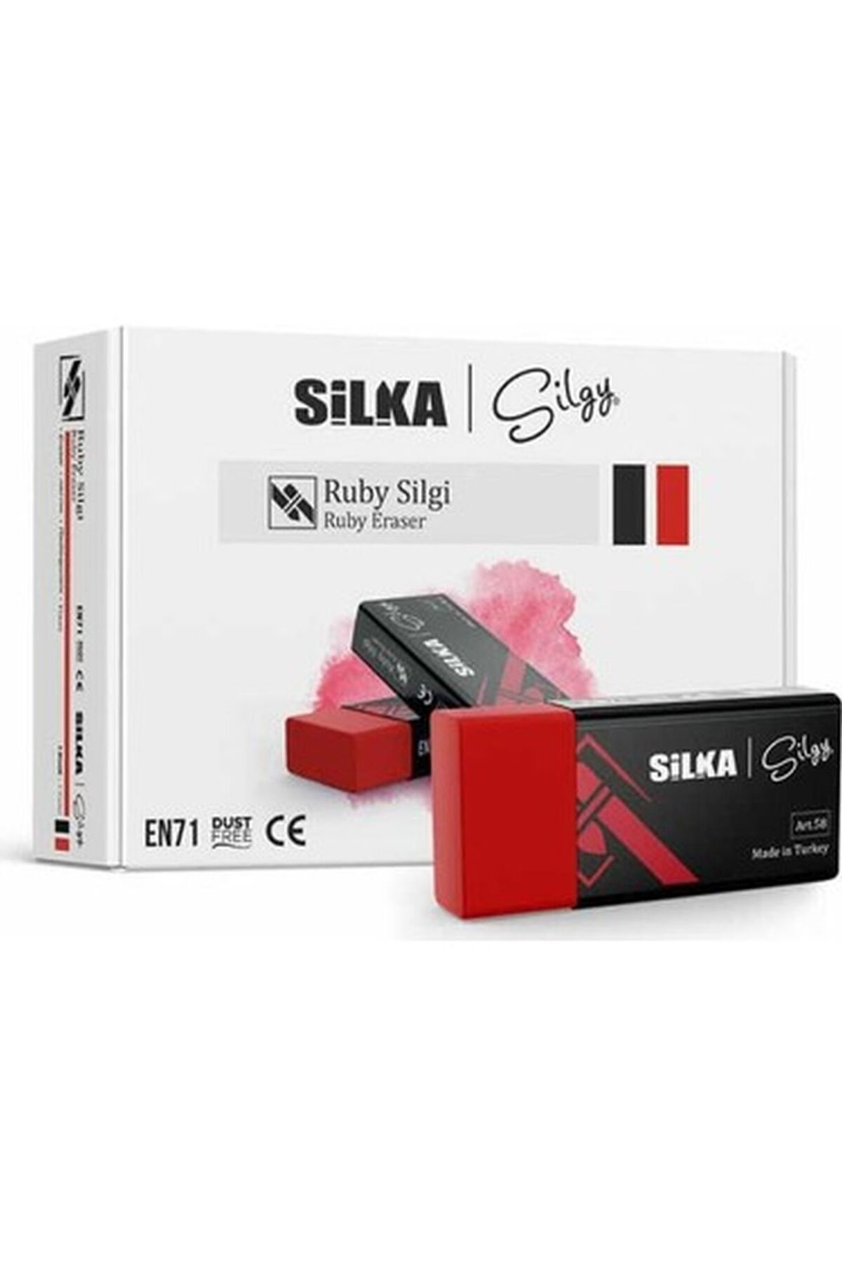 Genel Markalar SİLGİ RUBY KIRMIZI ART58 ( 1 ADET FİYATIDIR)