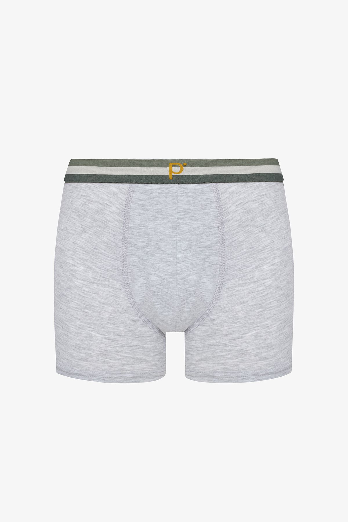 Penti-Men's Cotton Basic Gray Multicolor 3-Piece Boxer Briefs 3