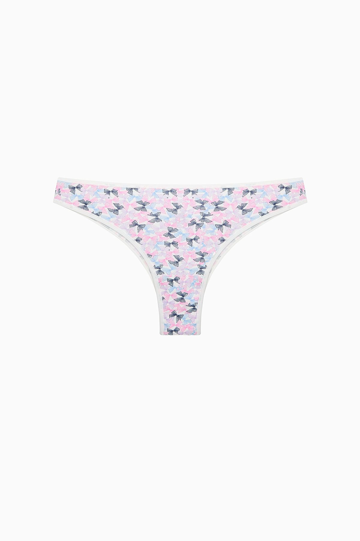Penti-Pretty Bows Pachet de 3 chiloți brazilian multicolori 4
