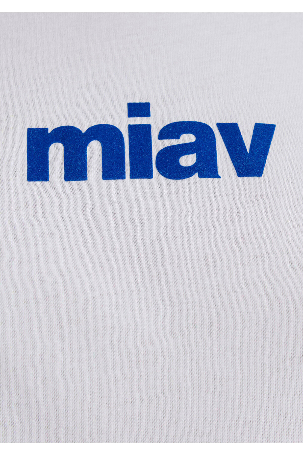 Mavi-Weißes T-Shirt mit Miav-Aufdruck, reguläre Passform / normaler Schnitt 1610622-620 7