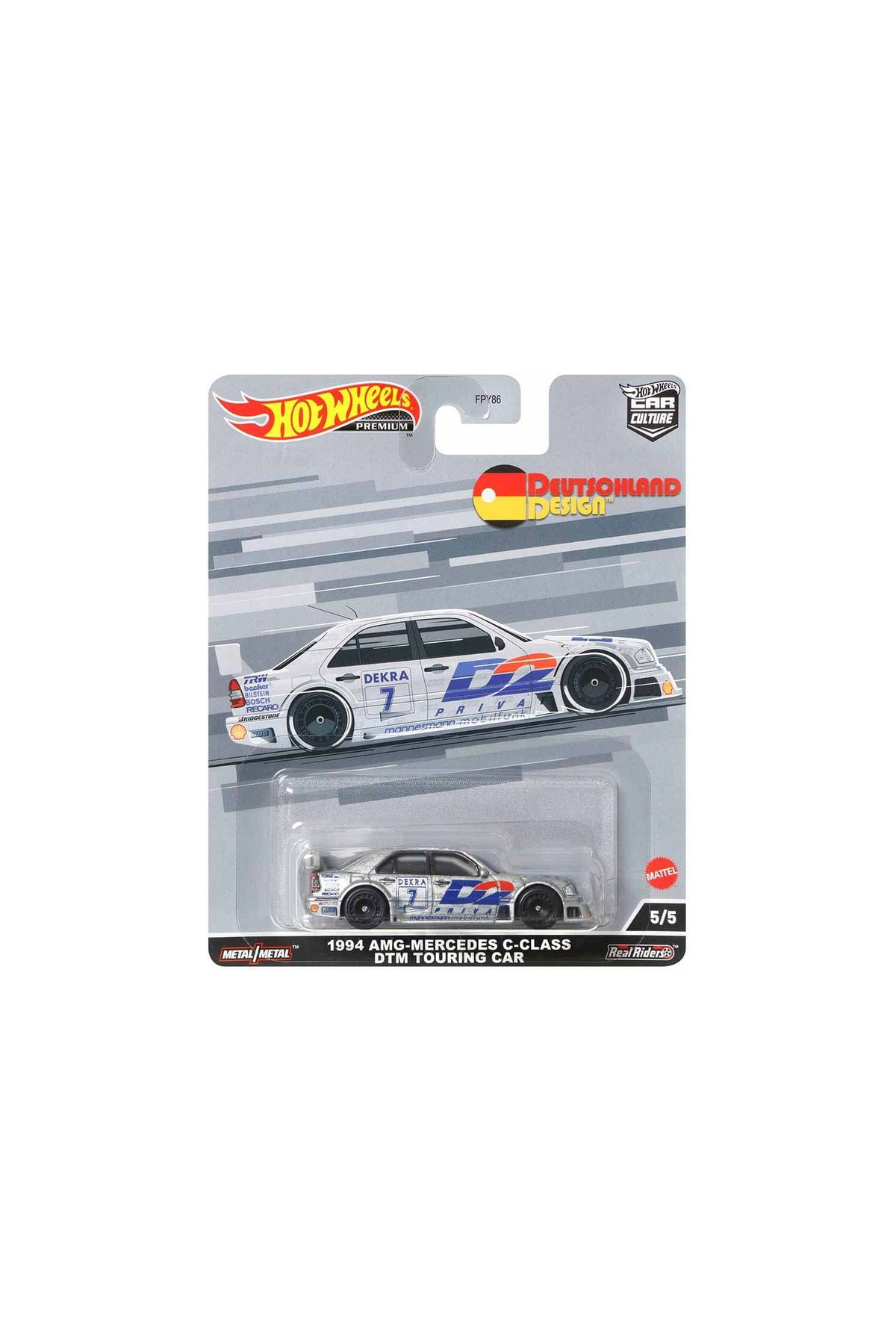 HOT WHEELS Car Culture Premium Arabalar 1994 Amg Mercedes C-class